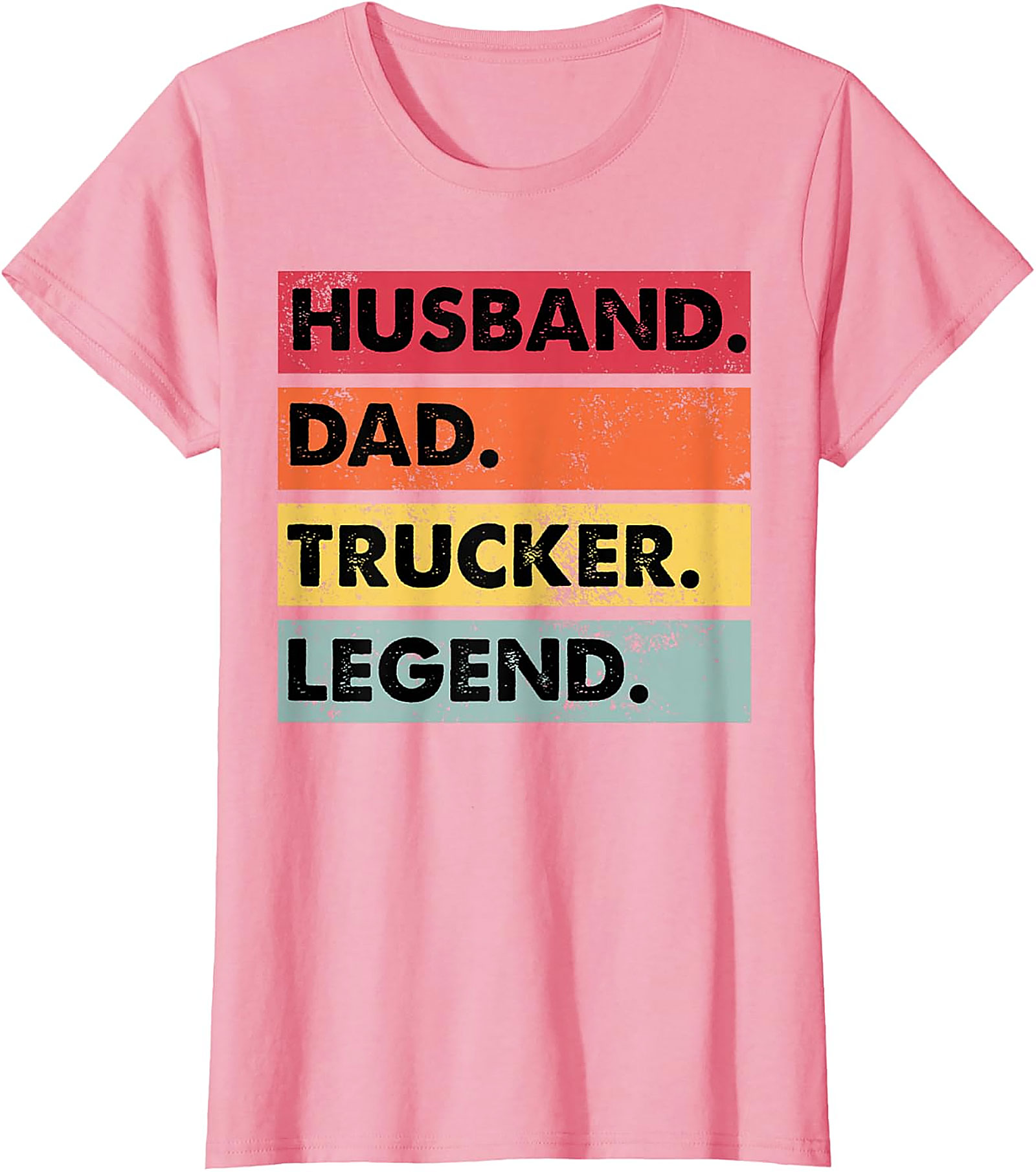Husband Dad Trucker Legend T-Shirt | Retro Graphic Tee