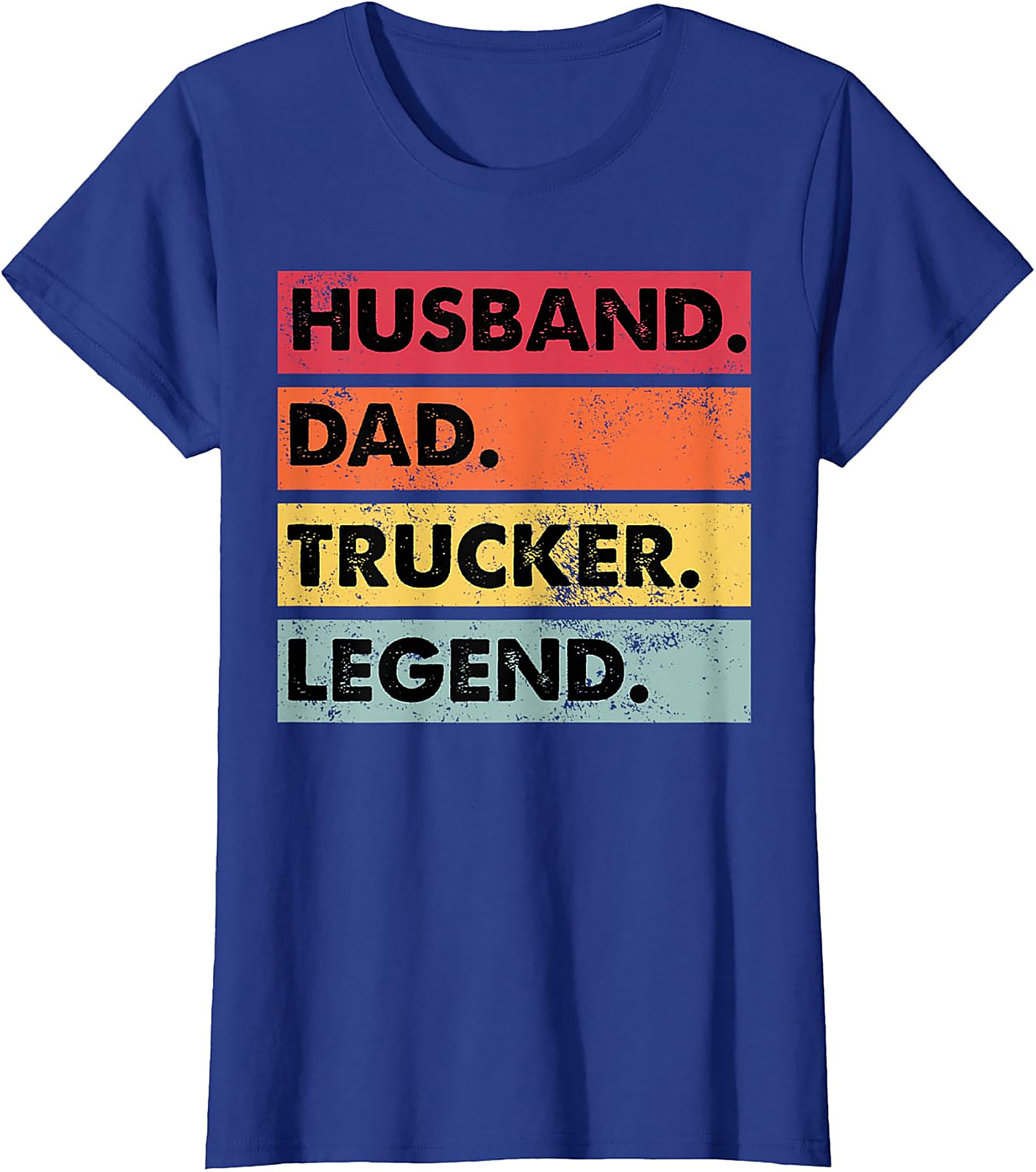 Husband Dad Trucker Legend T-Shirt | Retro Graphic Tee