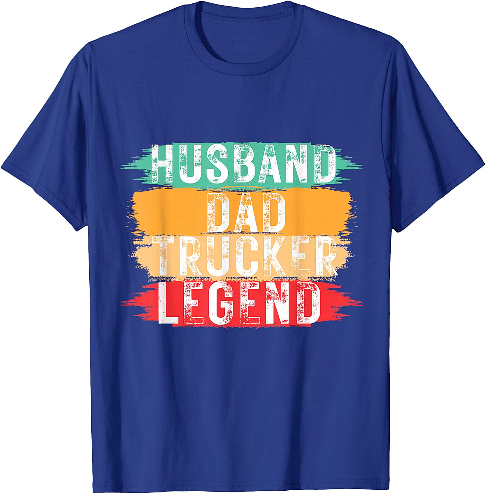 Husband Dad Trucker Legend T-Shirt | Retro Trucker Gift