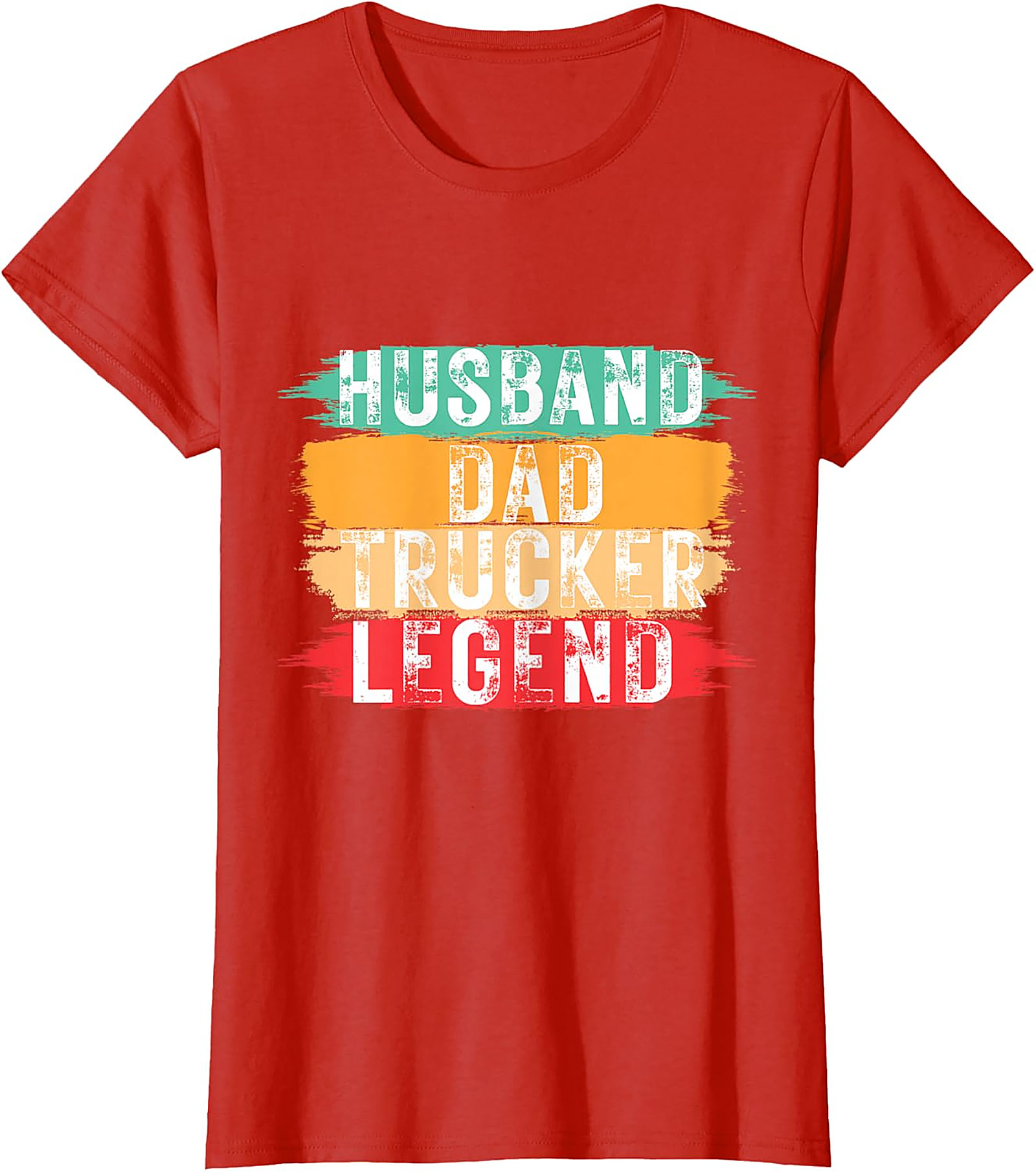 Husband Dad Trucker Legend T-Shirt | Retro Trucker Gift