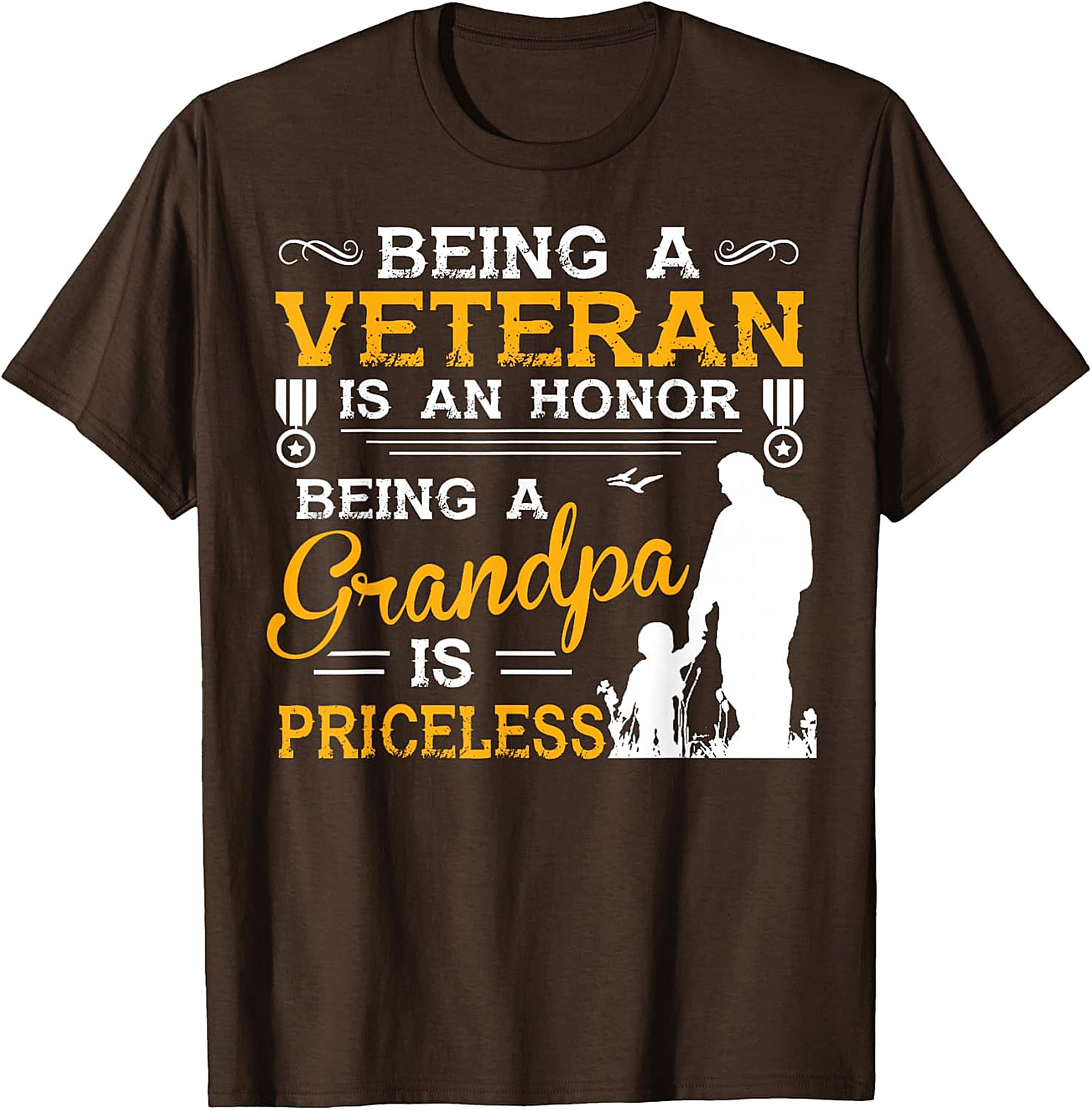  Veteran Grandpa T-Shirt | Proud Grandpa Gift Idea