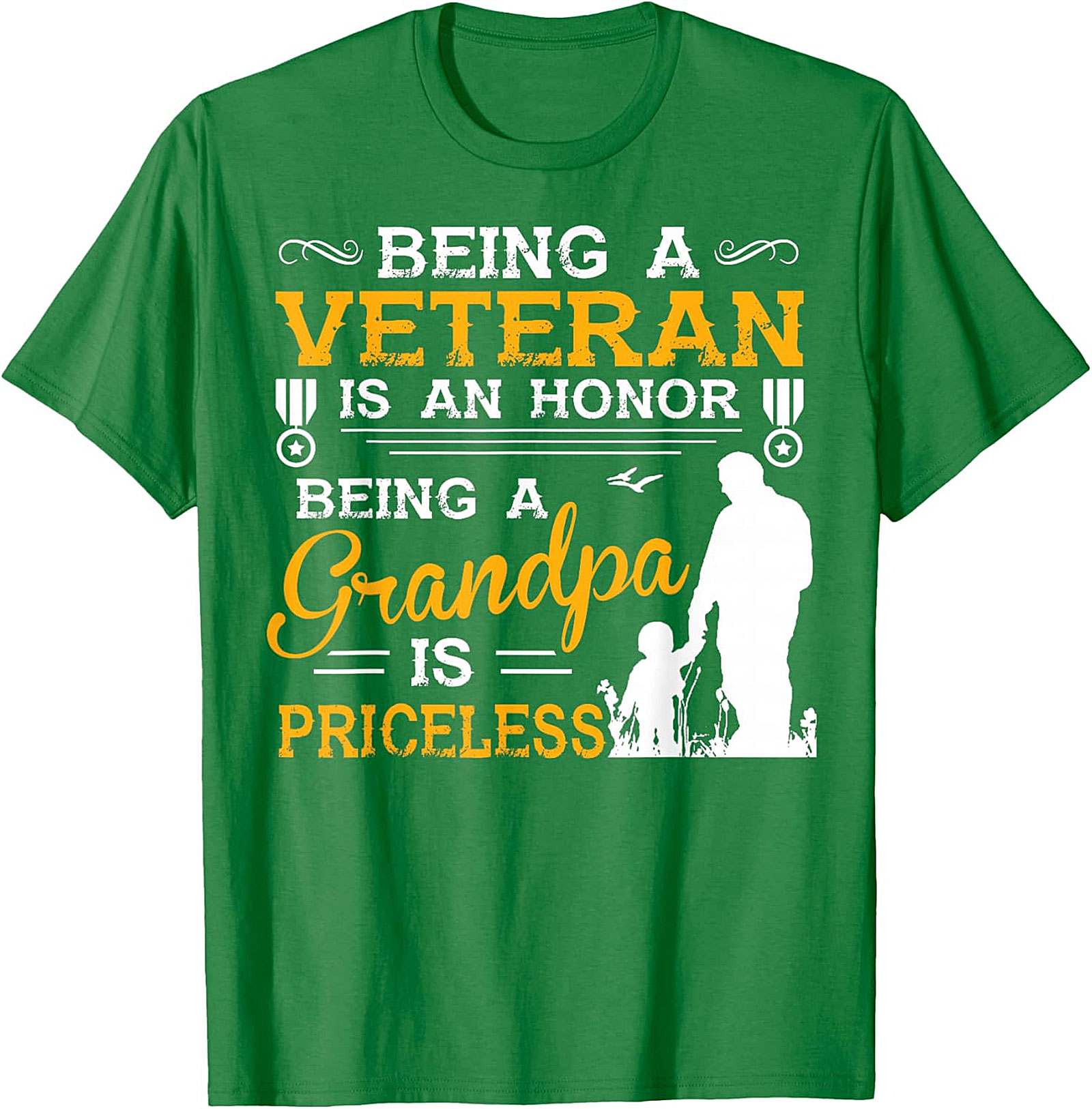 Veteran Grandpa T-Shirt | Proud Grandpa Gift Idea
