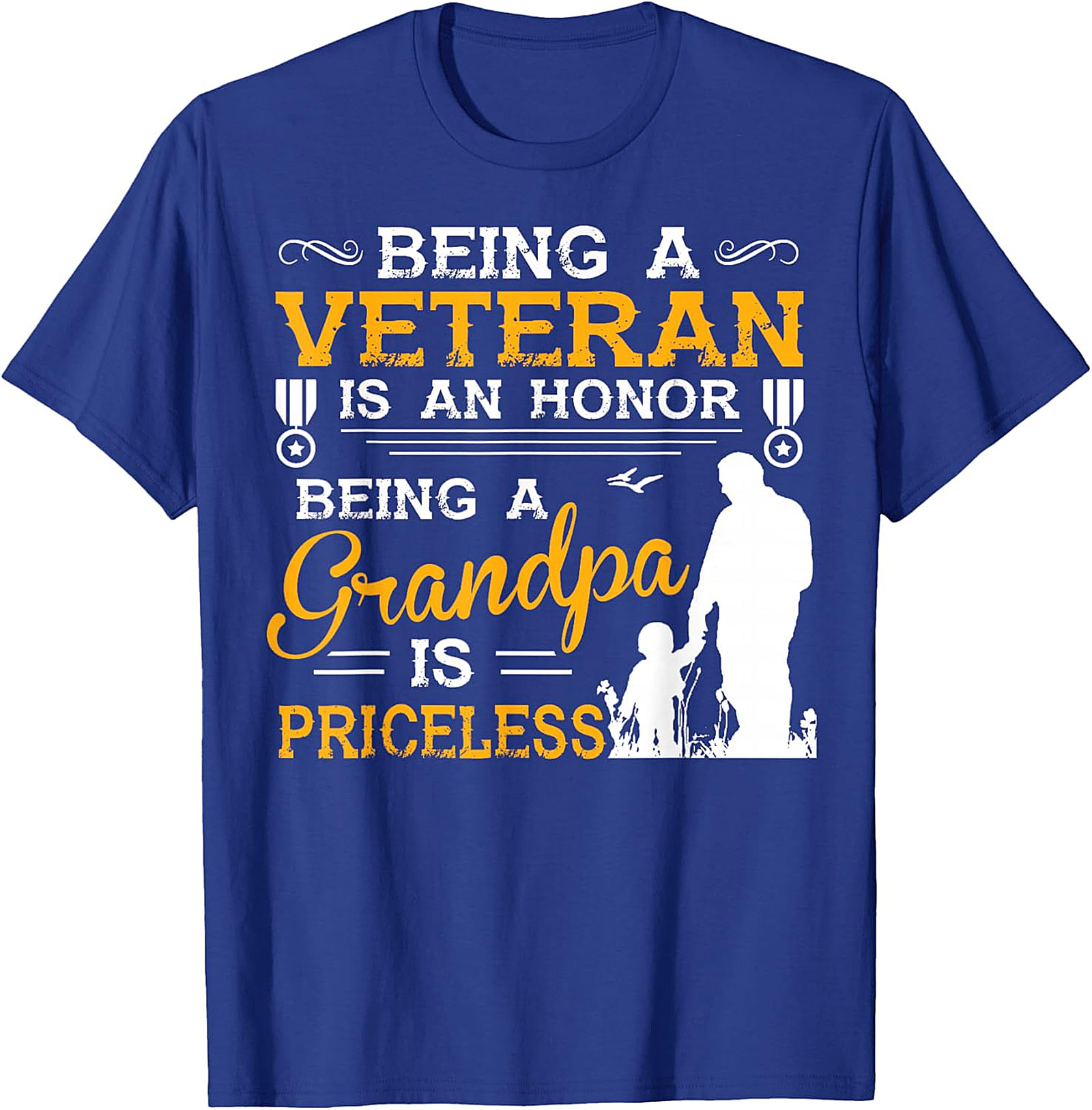  Veteran Grandpa T-Shirt | Proud Grandpa Gift Idea