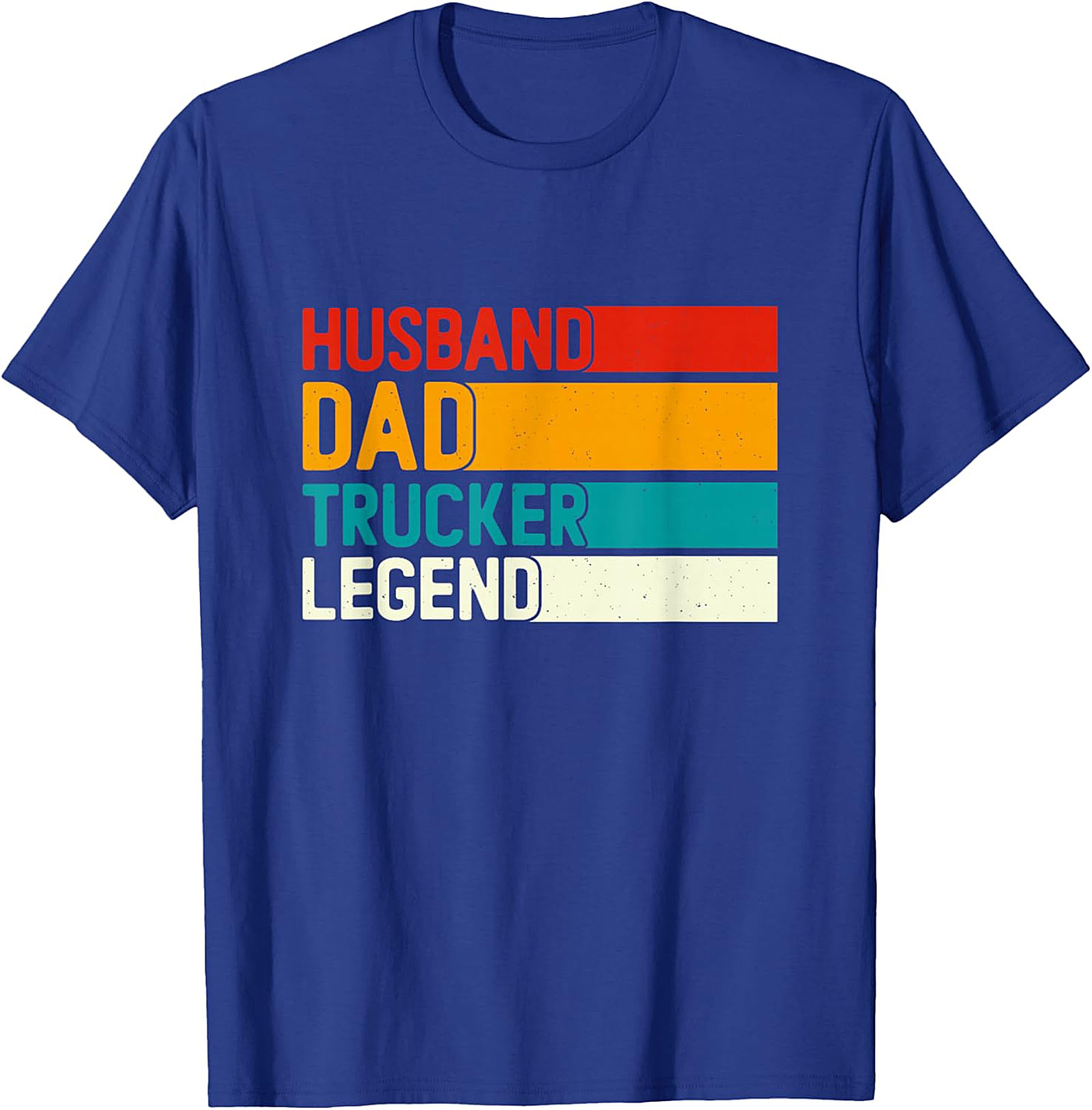 Husband Dad Trucker Legend T-Shirt | Retro Trucker Gift