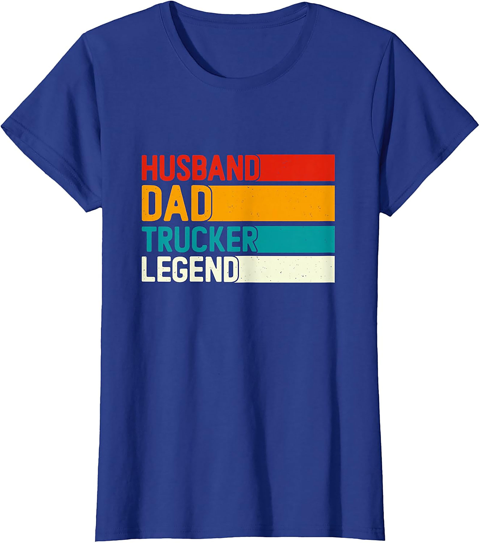 Husband Dad Trucker Legend T-Shirt | Retro Trucker Gift