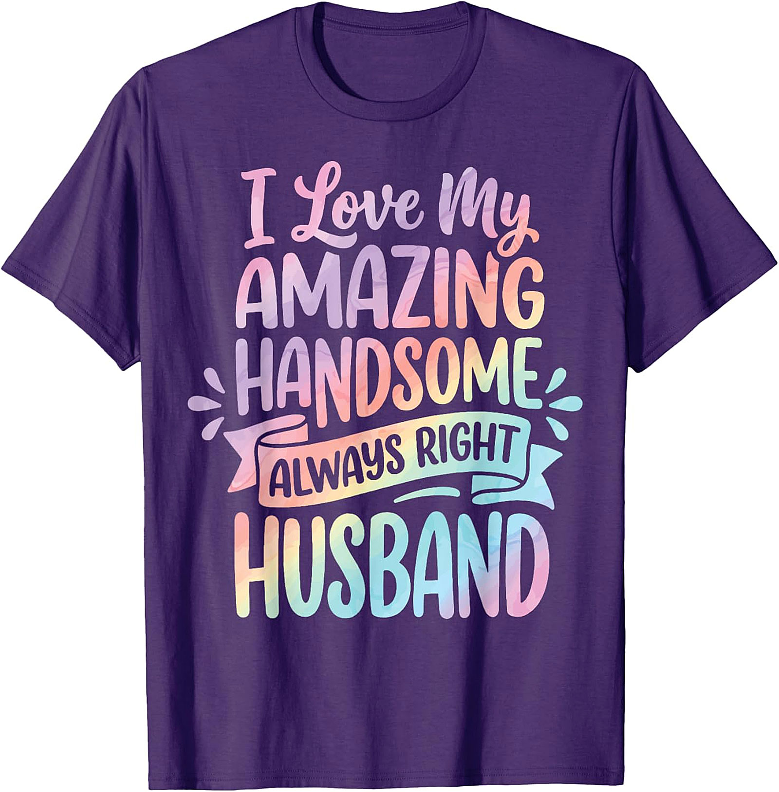 Funny Husband T-Shirt - Amazing Handsome Husband Tee
