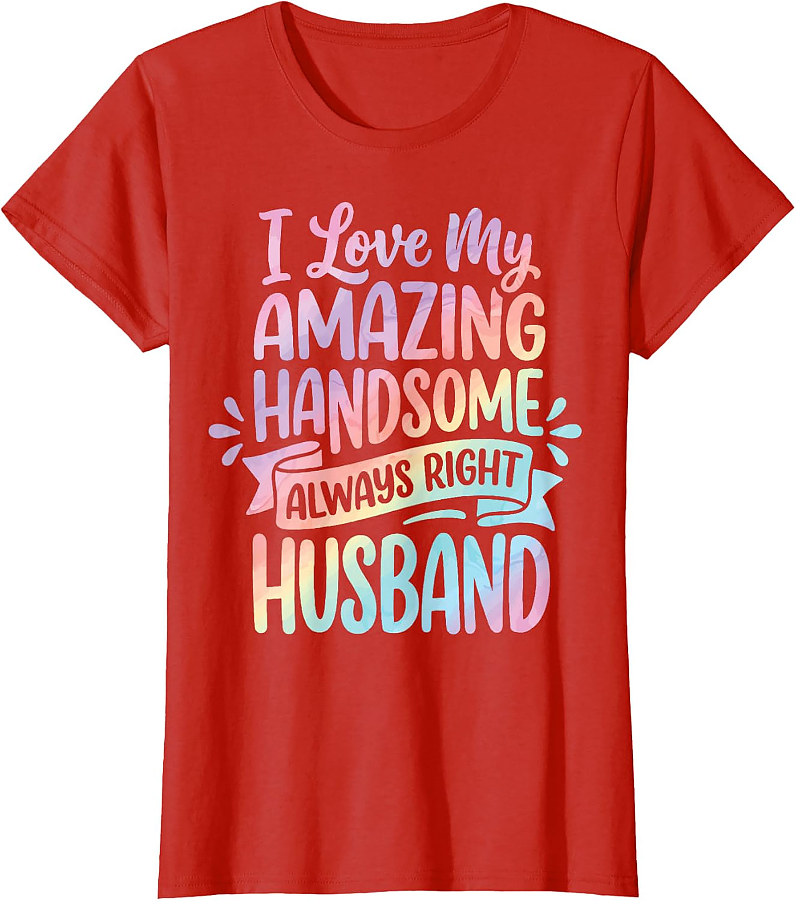 Funny Husband T-Shirt - Amazing Handsome Husband Tee