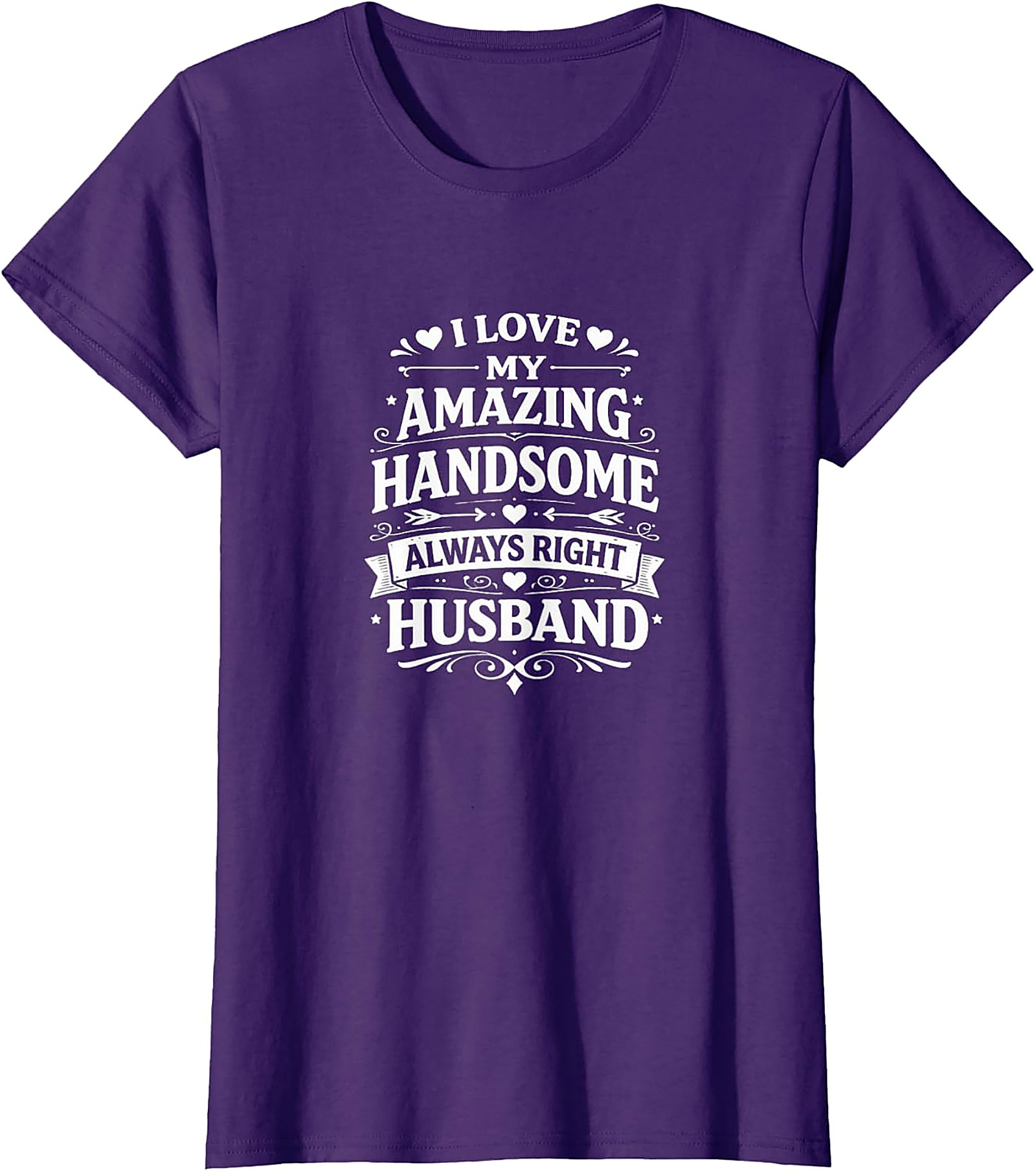Funny Husband Shirt - I Love My Husband Graphic Tee