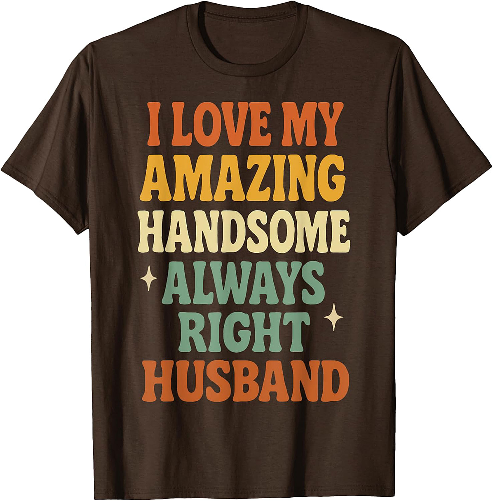 Retro Funny Husband T-Shirt | I Love My Husband Tee