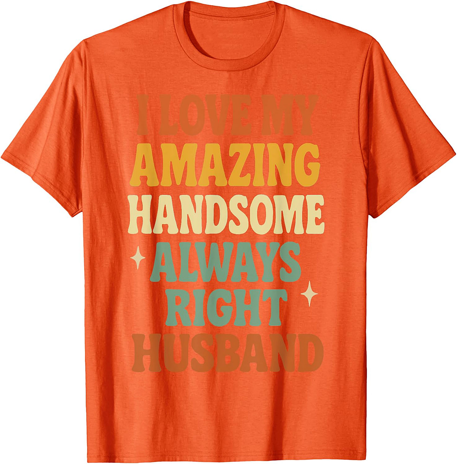 Retro Funny Husband T-Shirt | I Love My Husband Tee