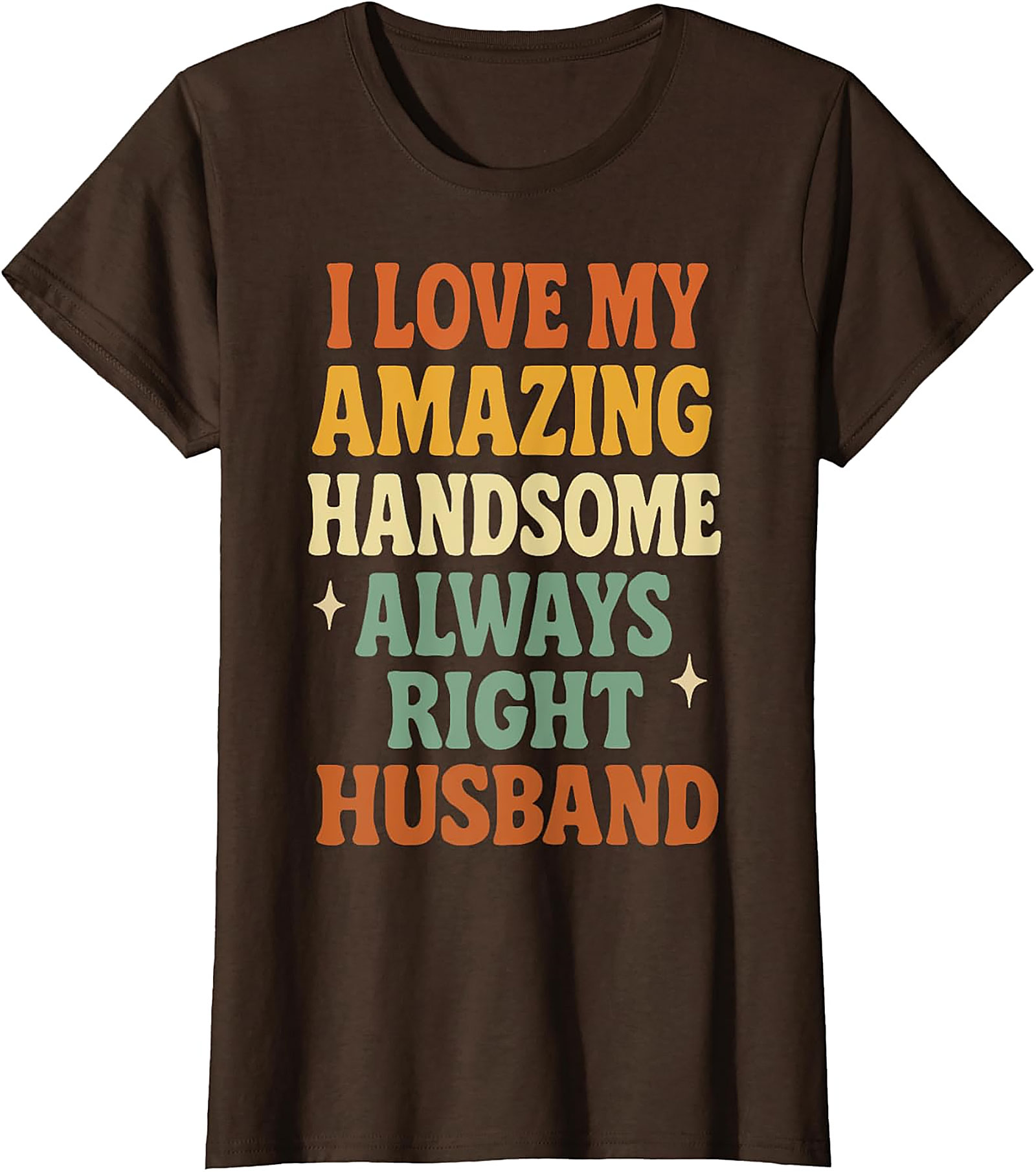 Retro Funny Husband T-Shirt | I Love My Husband Tee