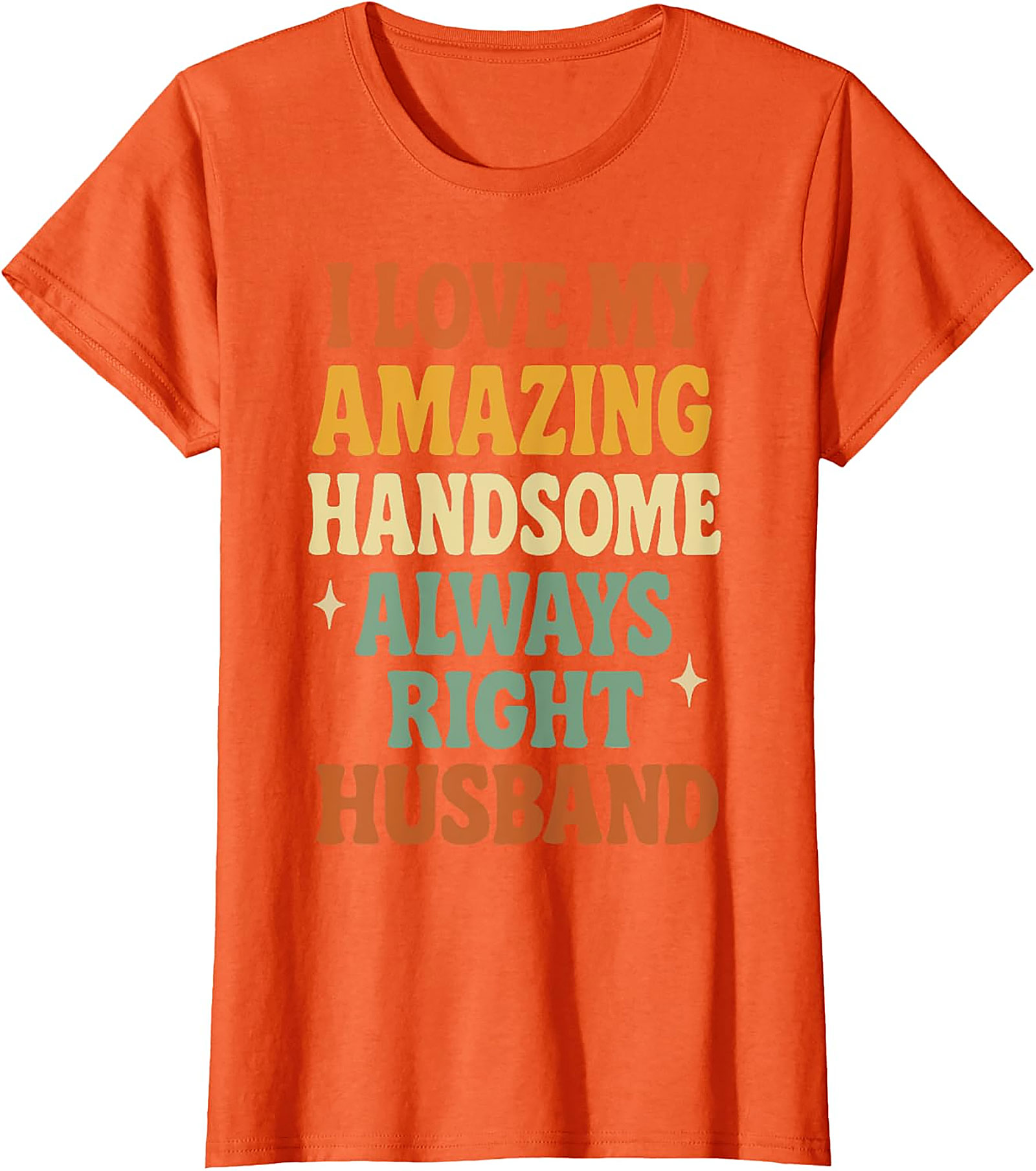 Retro Funny Husband T-Shirt | I Love My Husband Tee