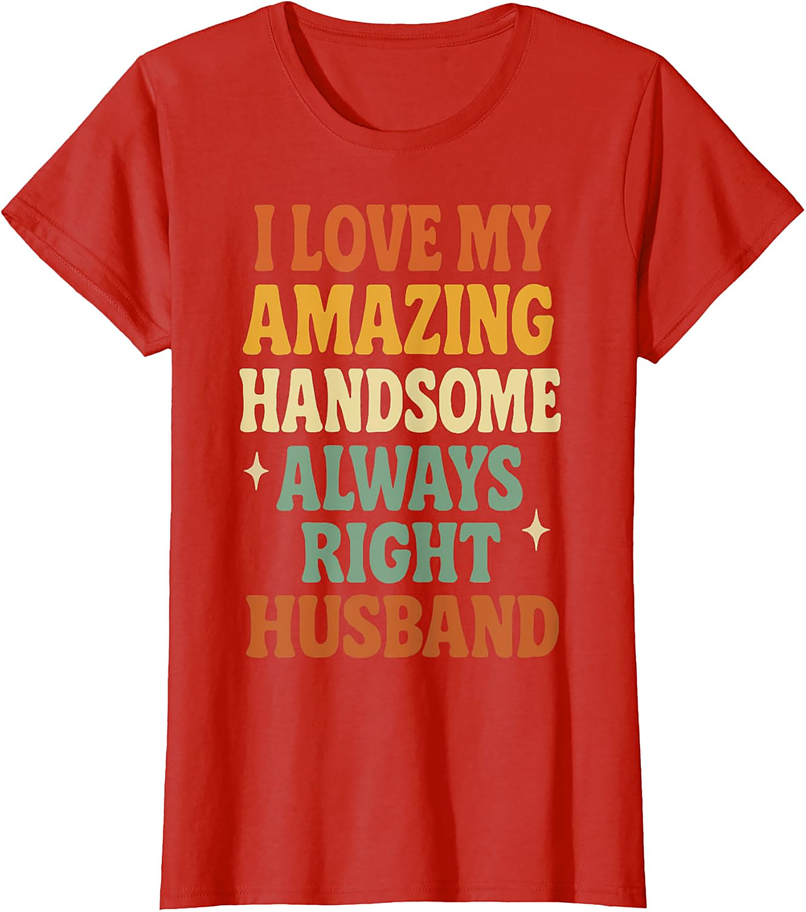 Retro Funny Husband T-Shirt | I Love My Husband Tee