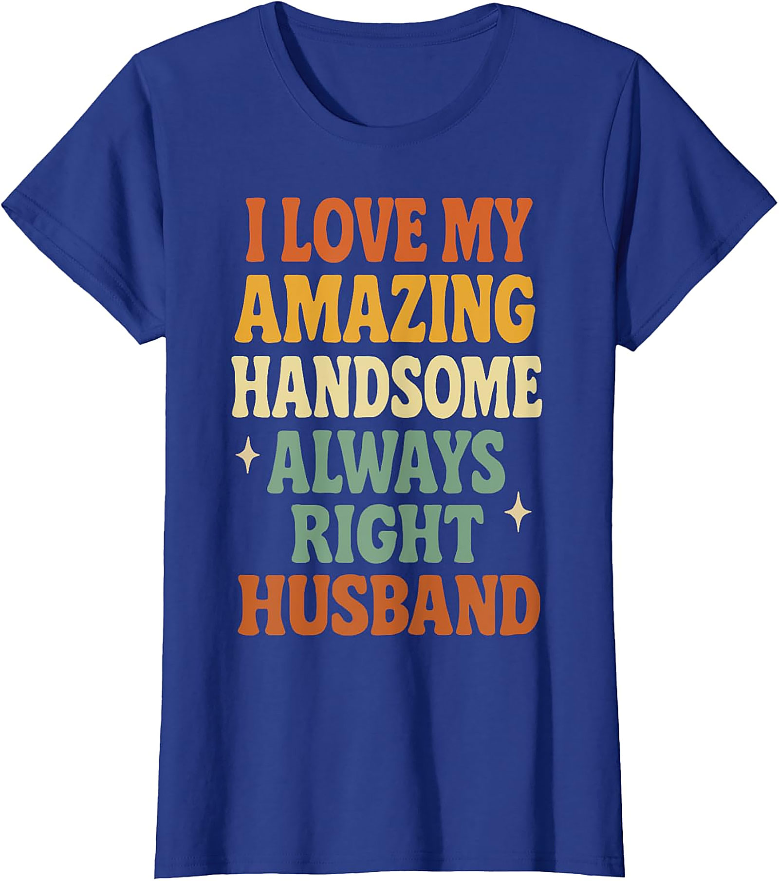 Retro Funny Husband T-Shirt | I Love My Husband Tee