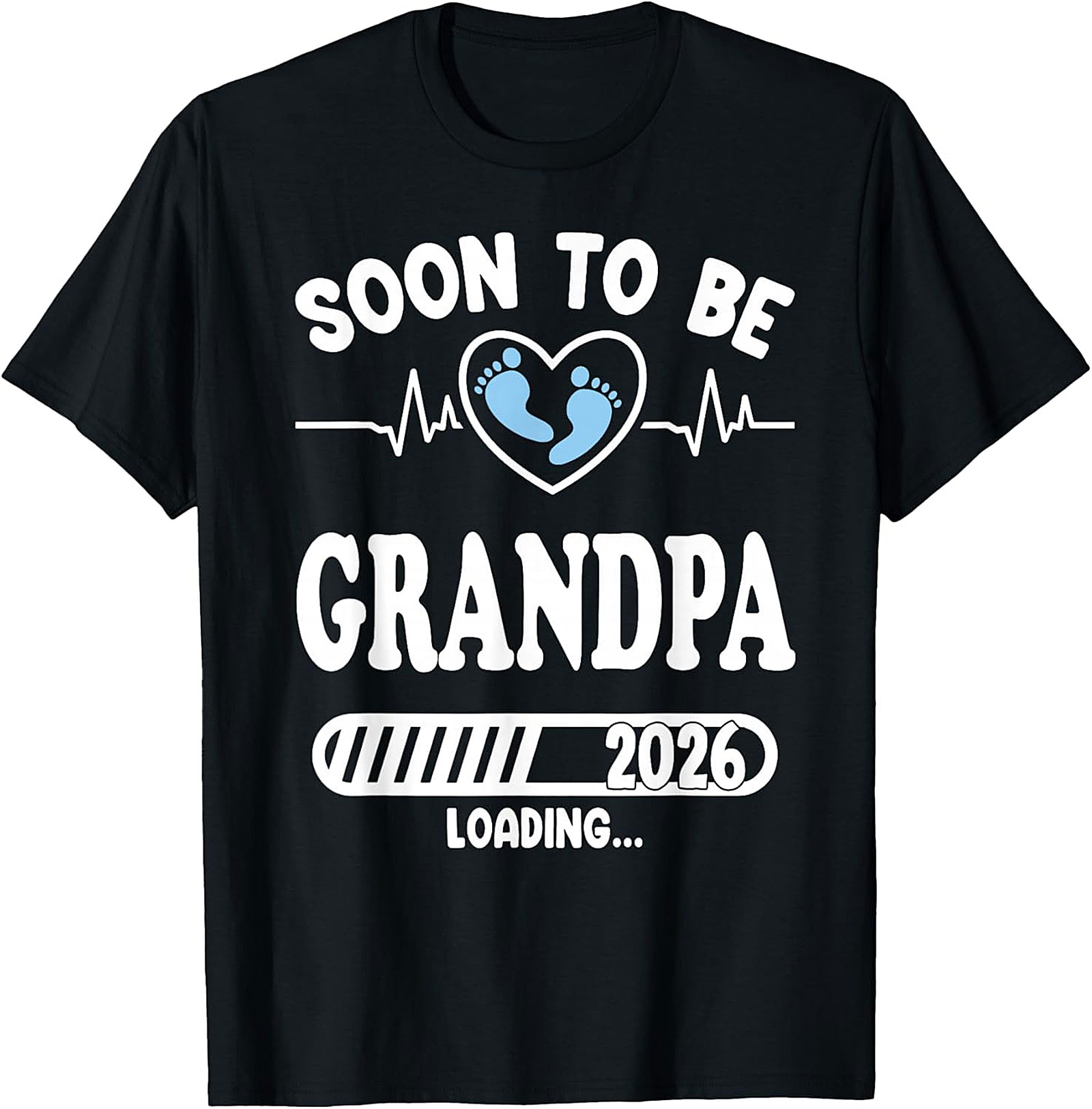 Soon to Be Grandpa 2026 T-Shirt | Fun Pregnancy Reveal Tee