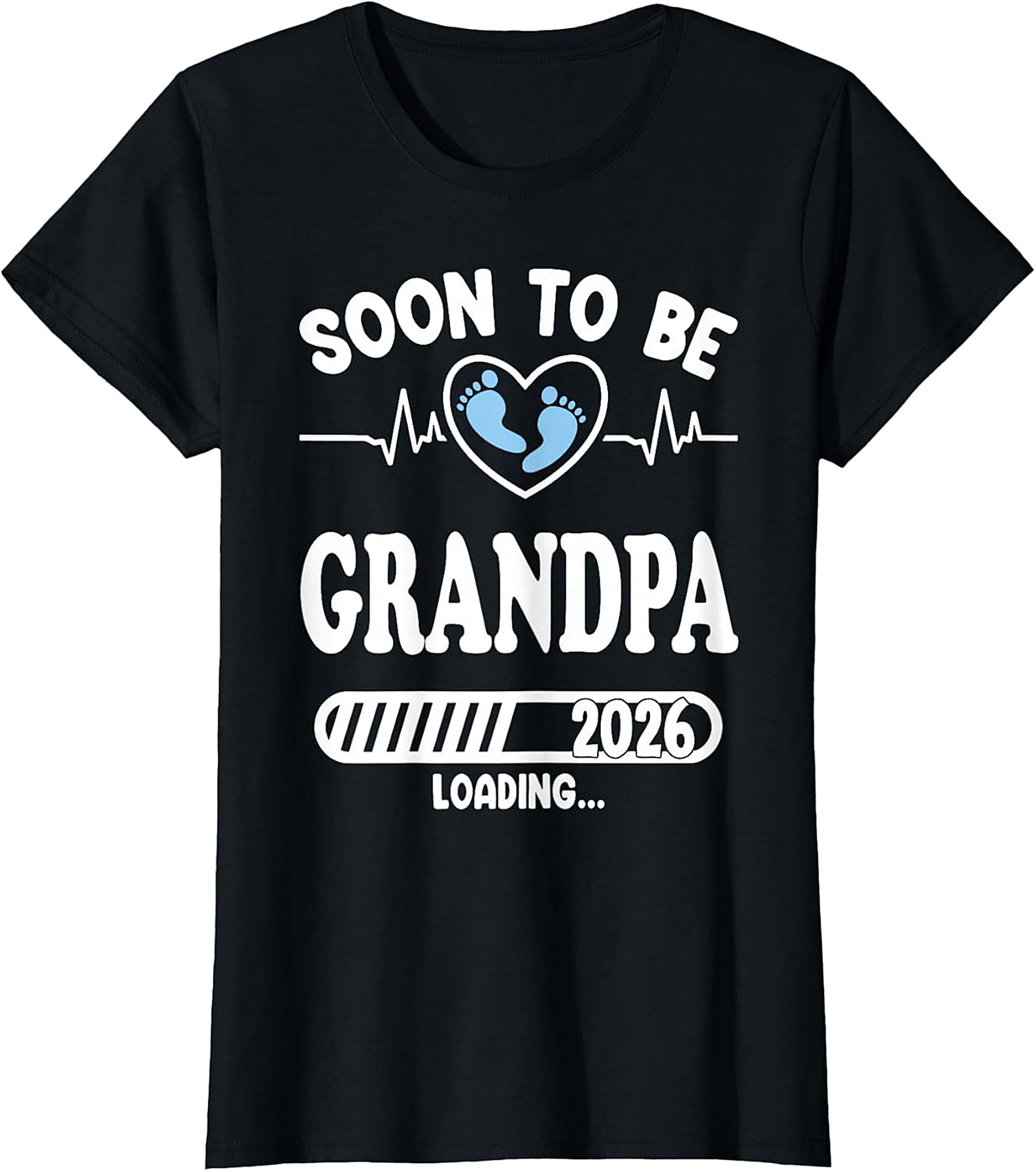 Soon to Be Grandpa 2026 T-Shirt | Fun Pregnancy Reveal Tee