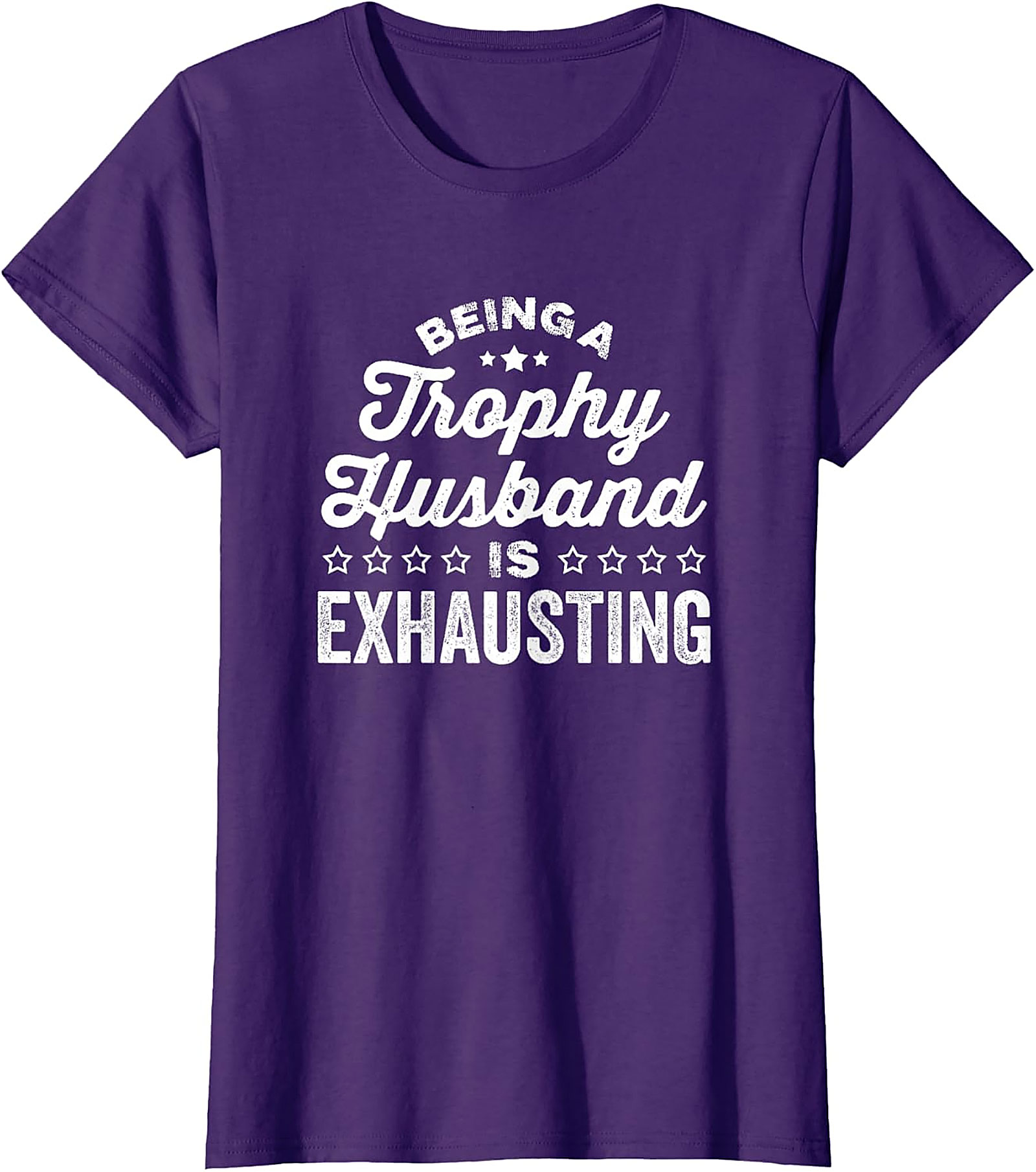 Trophy Husband Graphic Tee | Funny Husband Gift Shirt