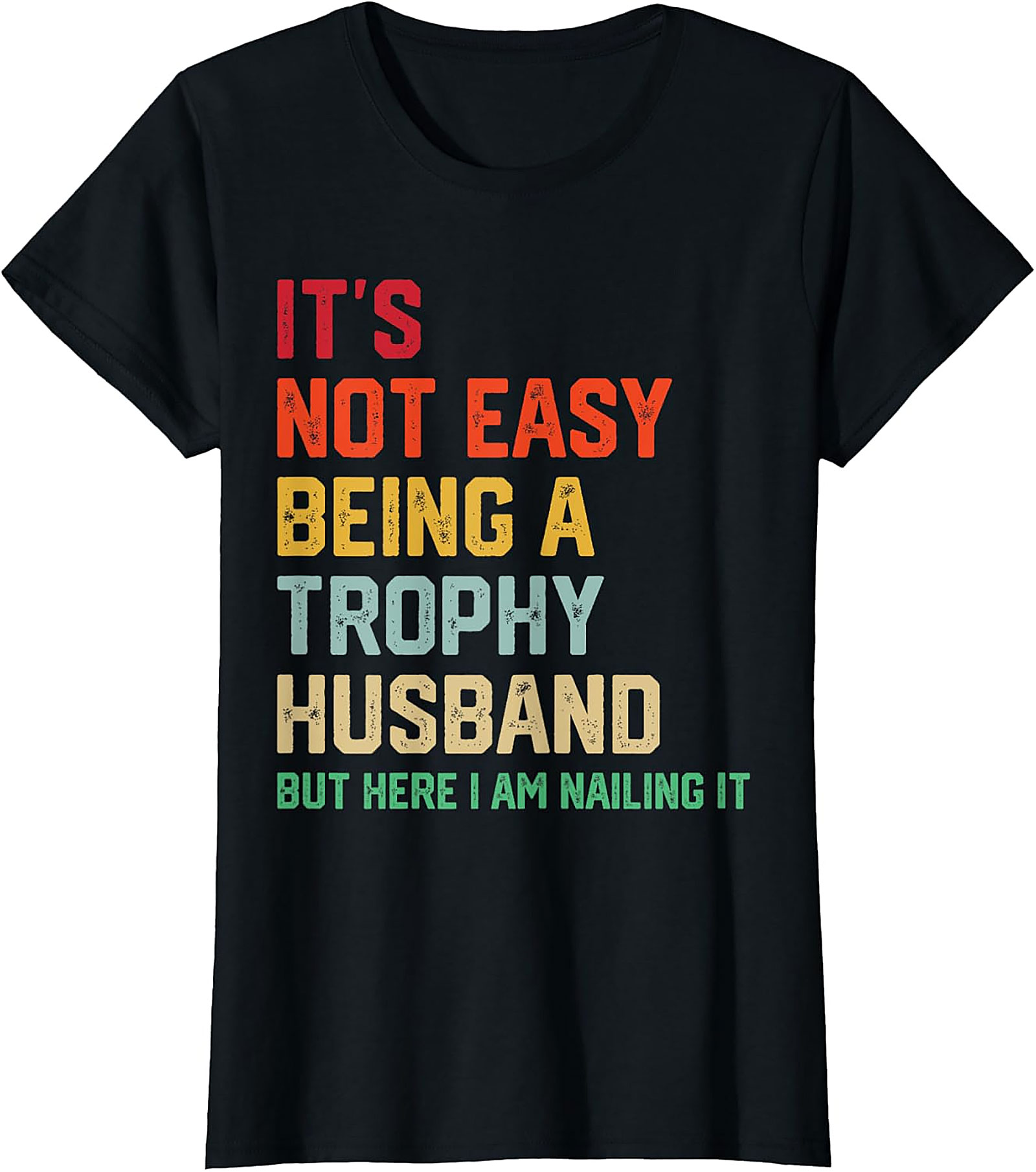 Trophy Husband T-Shirt | Funny Retro Graphic Tee