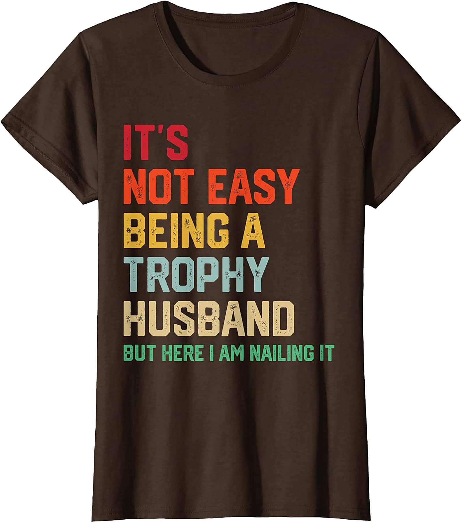 Trophy Husband T-Shirt | Funny Retro Graphic Tee