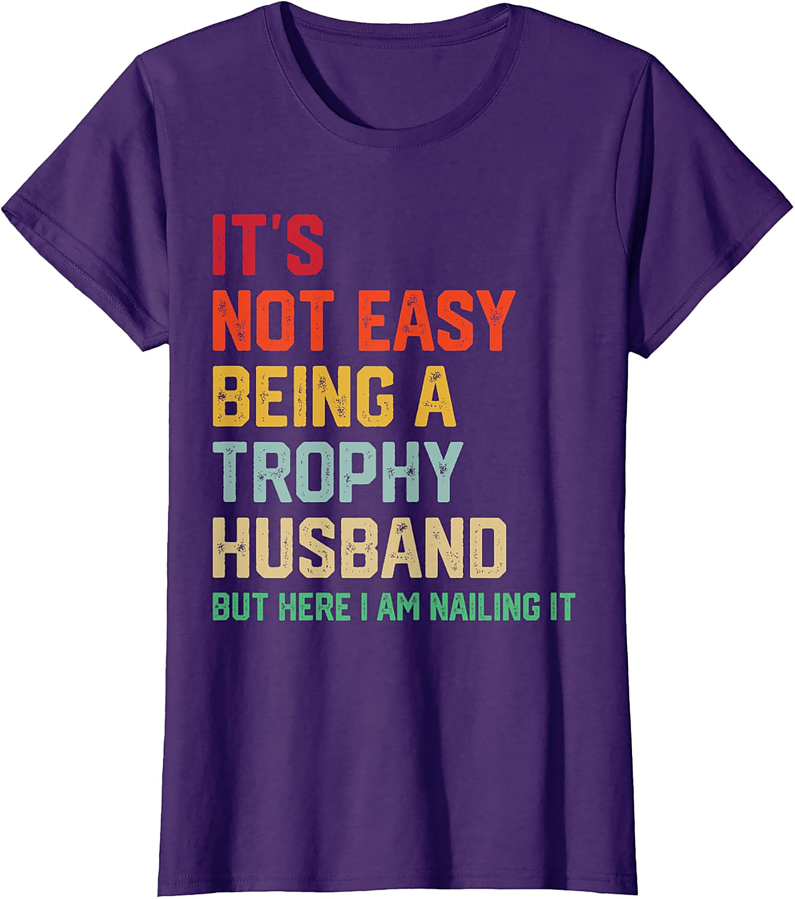 Trophy Husband T-Shirt | Funny Retro Graphic Tee