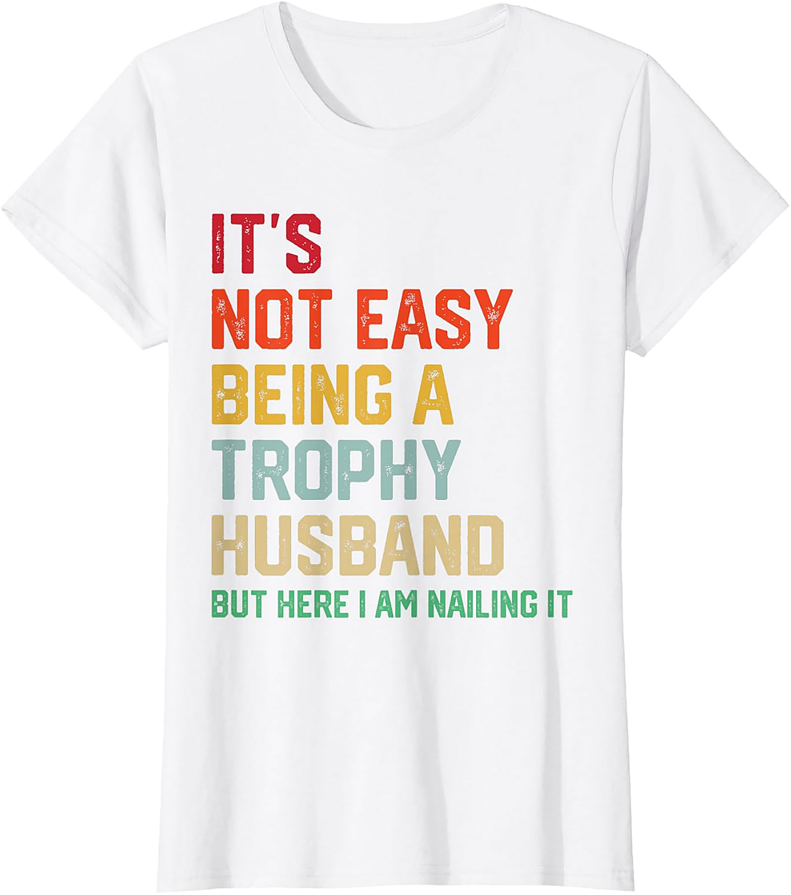 Trophy Husband T-Shirt | Funny Retro Graphic Tee