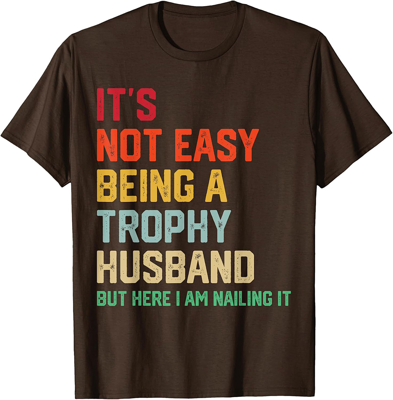 Trophy Husband T-Shirt | Funny Retro Graphic Tee