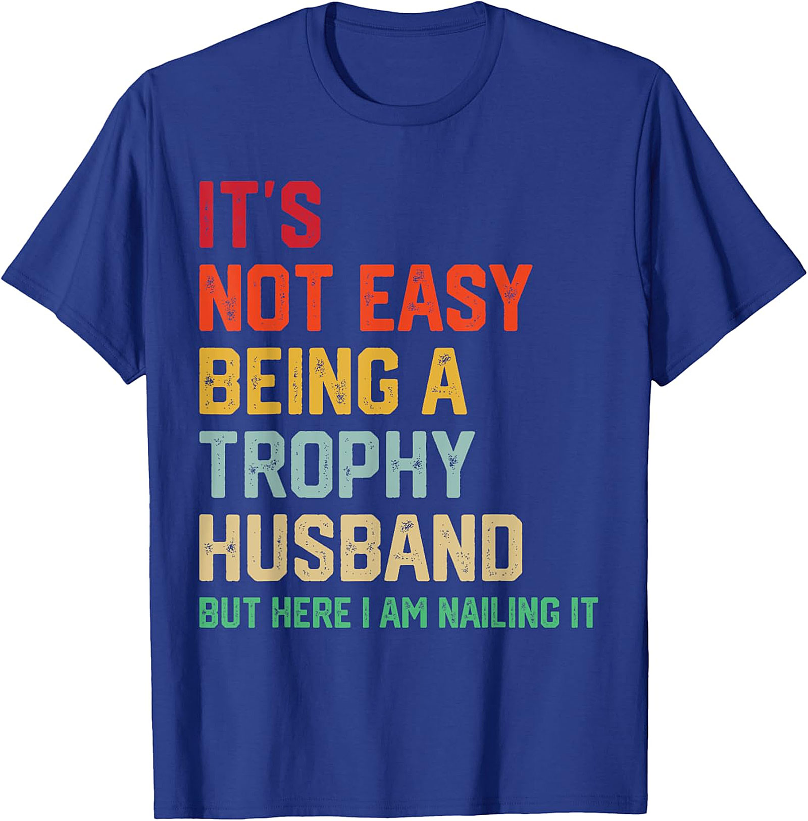 Trophy Husband T-Shirt | Funny Retro Graphic Tee