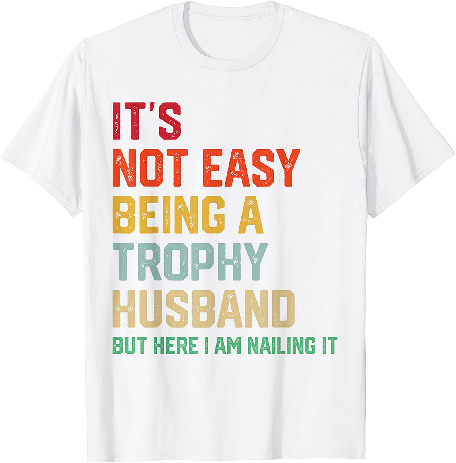 Trophy Husband T-Shirt | Funny Retro Graphic Tee