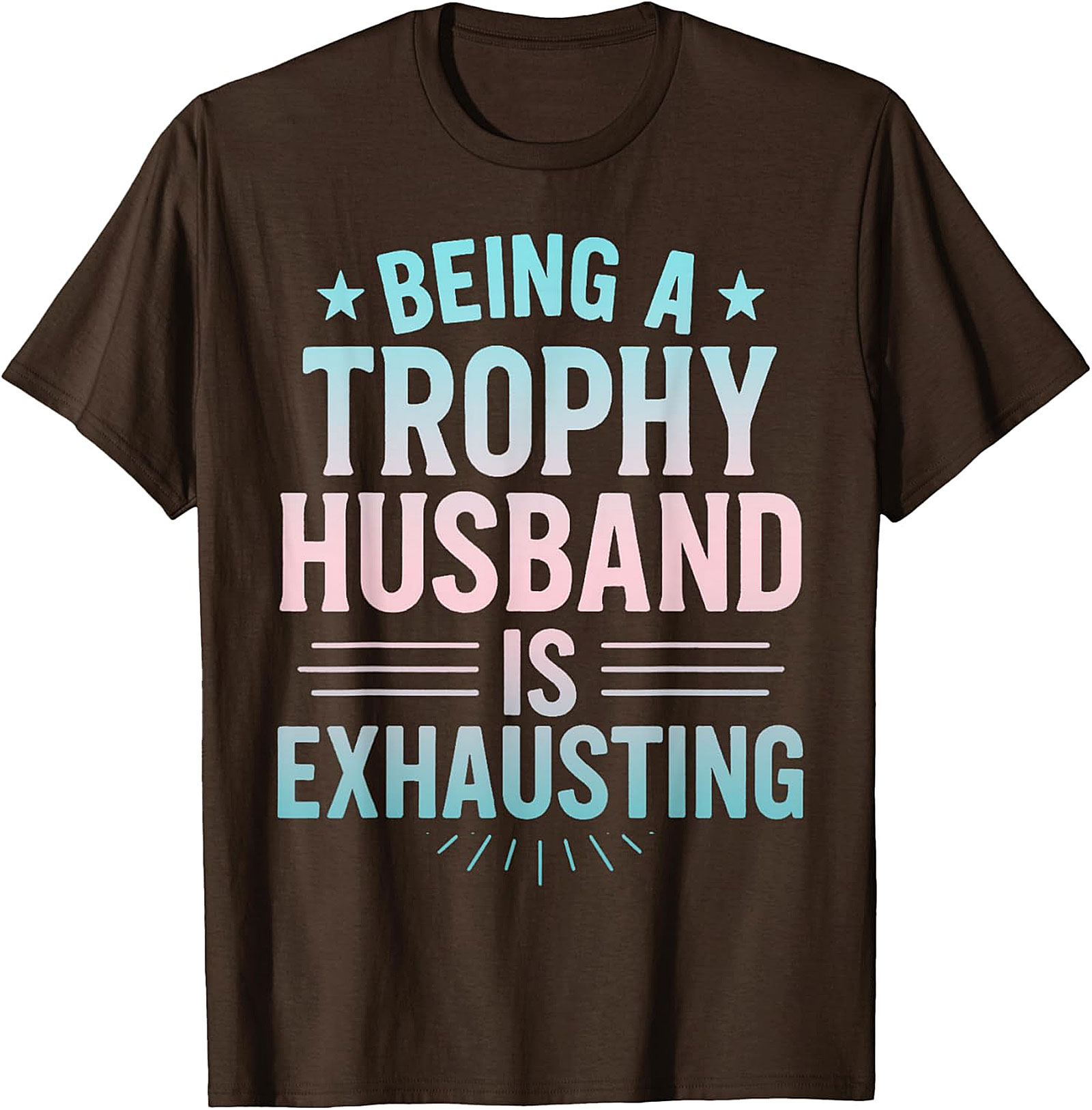 Trophy Husband Graphic Tee | Funny Husband Gift Shirt