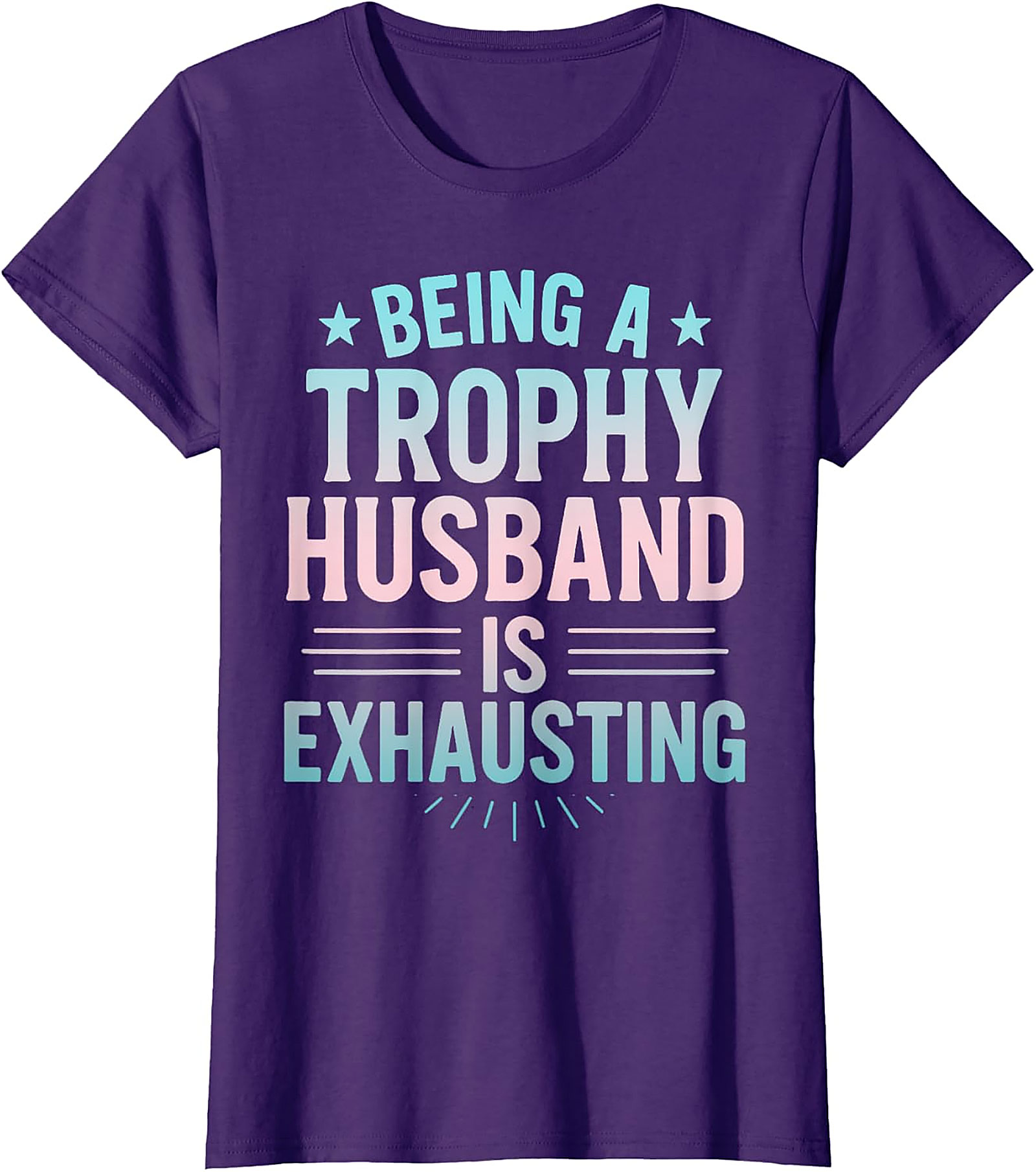 Trophy Husband Graphic Tee | Funny Husband Gift Shirt