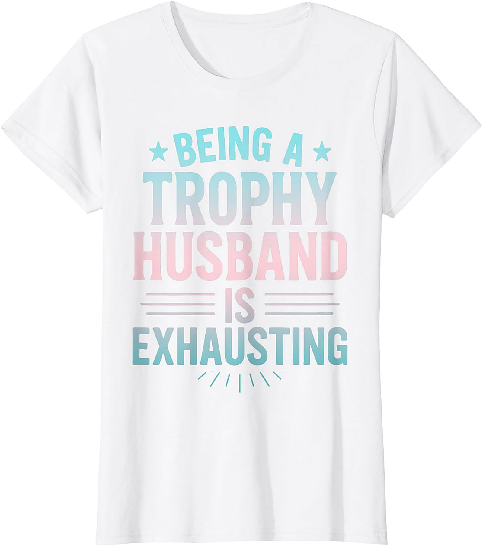 Trophy Husband Graphic Tee | Funny Husband Gift Shirt