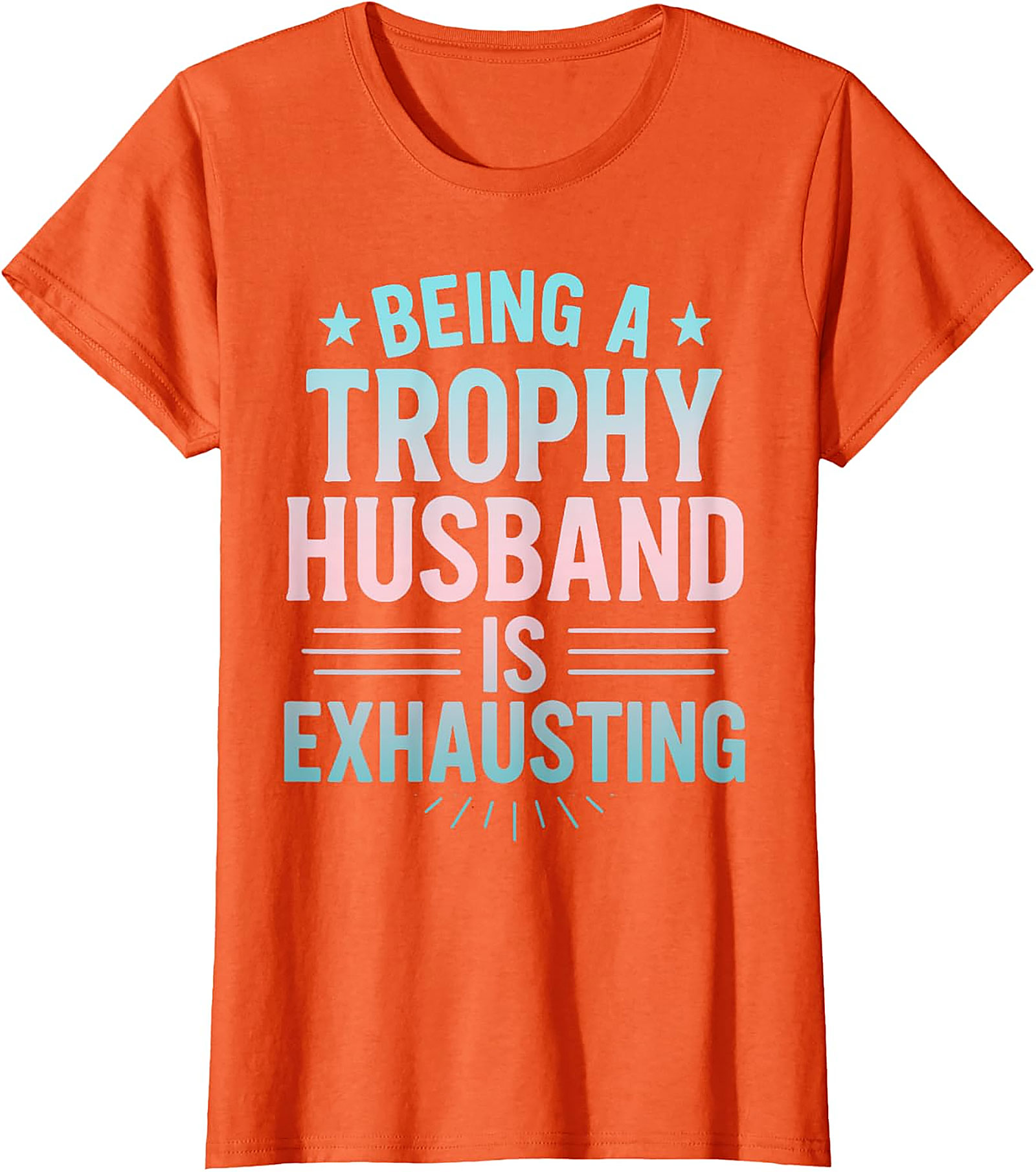 Trophy Husband Graphic Tee | Funny Husband Gift Shirt