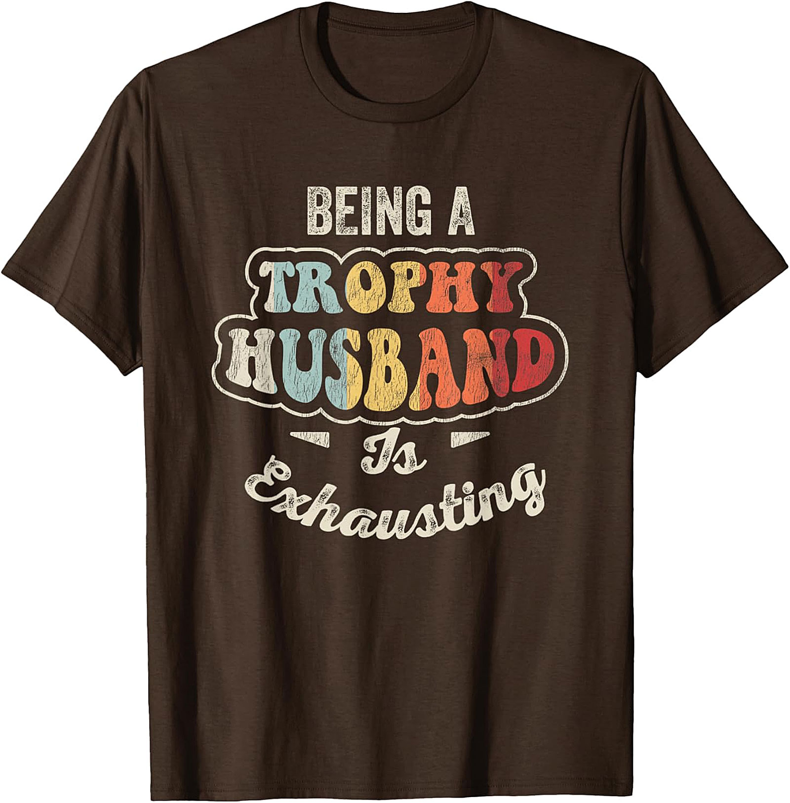 Trophy Husband T-Shirt | Funny Retro Graphic Tee