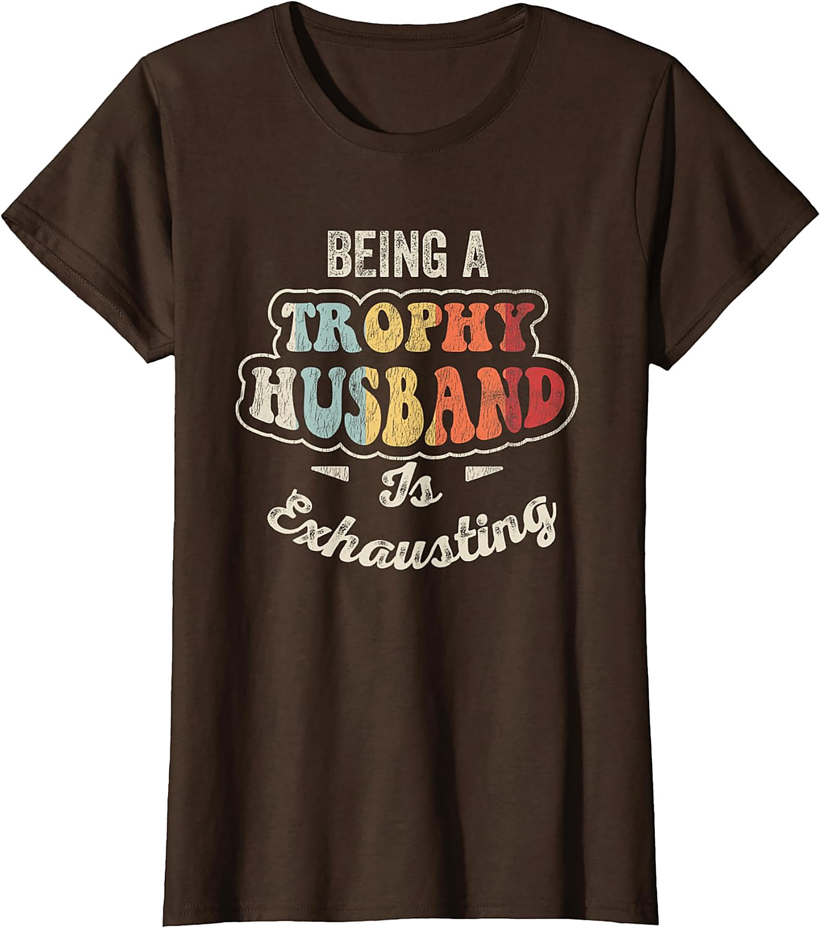 Trophy Husband T-Shirt | Funny Retro Graphic Tee