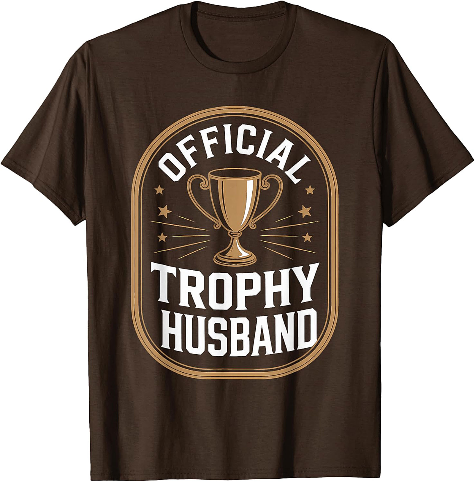 Official Trophy Husband Graphic Tee | Funny Unisex Shirt