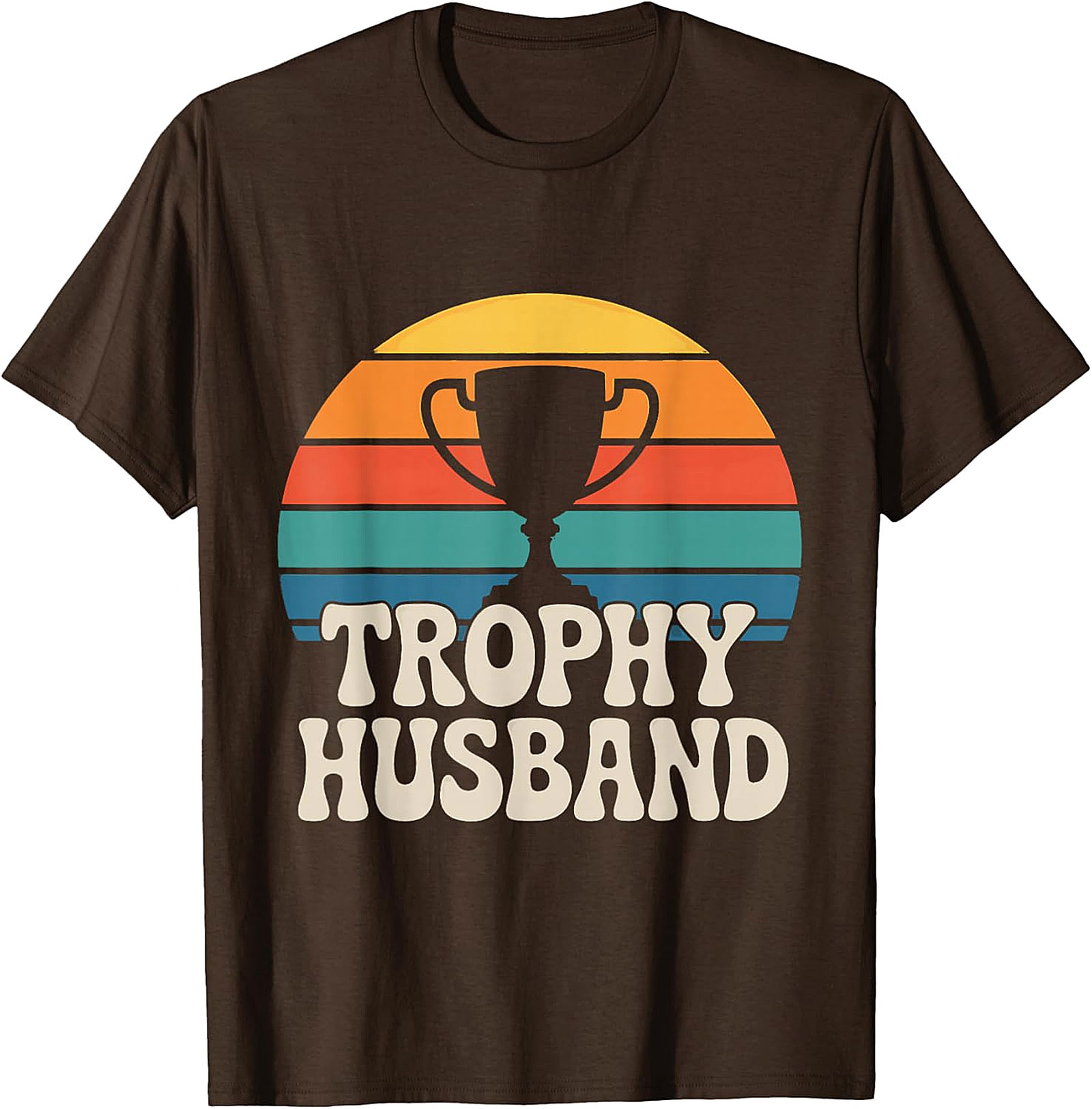 Retro Trophy Husband Graphic Tee | Funny Unisex Shirt