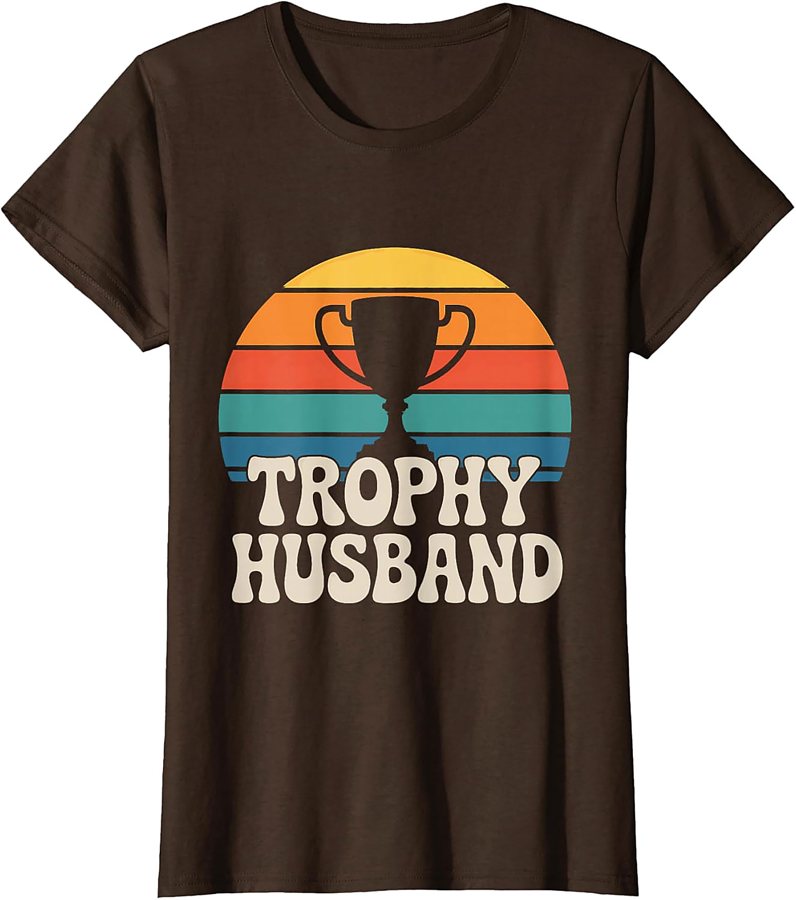 Retro Trophy Husband Graphic Tee | Funny Unisex Shirt