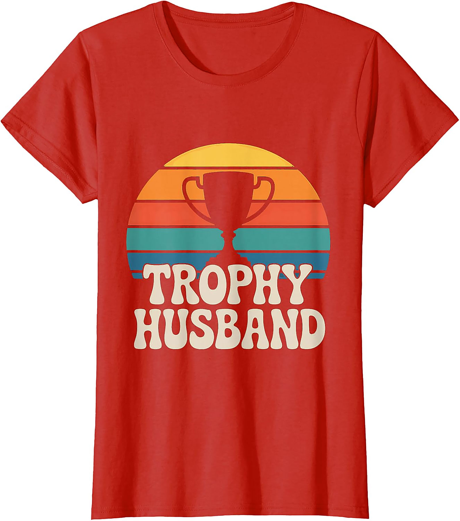 Retro Trophy Husband Graphic Tee | Funny Unisex Shirt