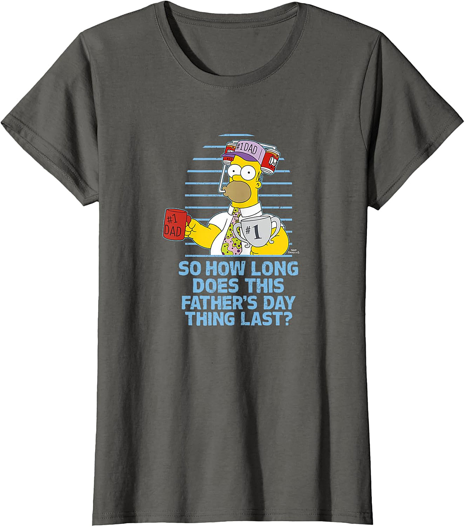 Funny Father's Day Tee | Homer Simpson Dad T-Shirt