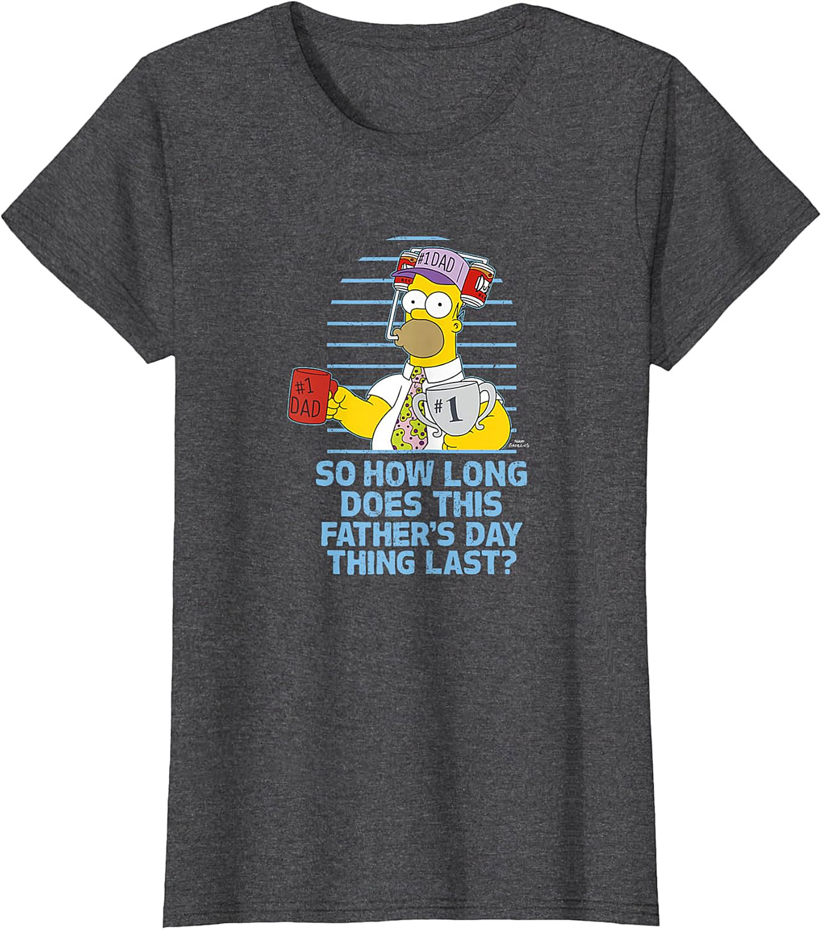 Funny Father's Day Tee | Homer Simpson Dad T-Shirt