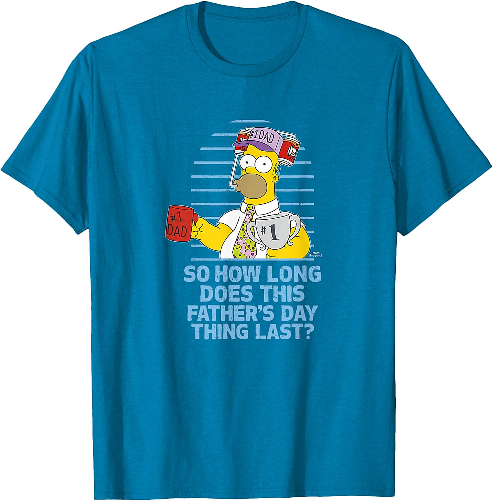 Funny Father's Day Tee | Homer Simpson Dad T-Shirt