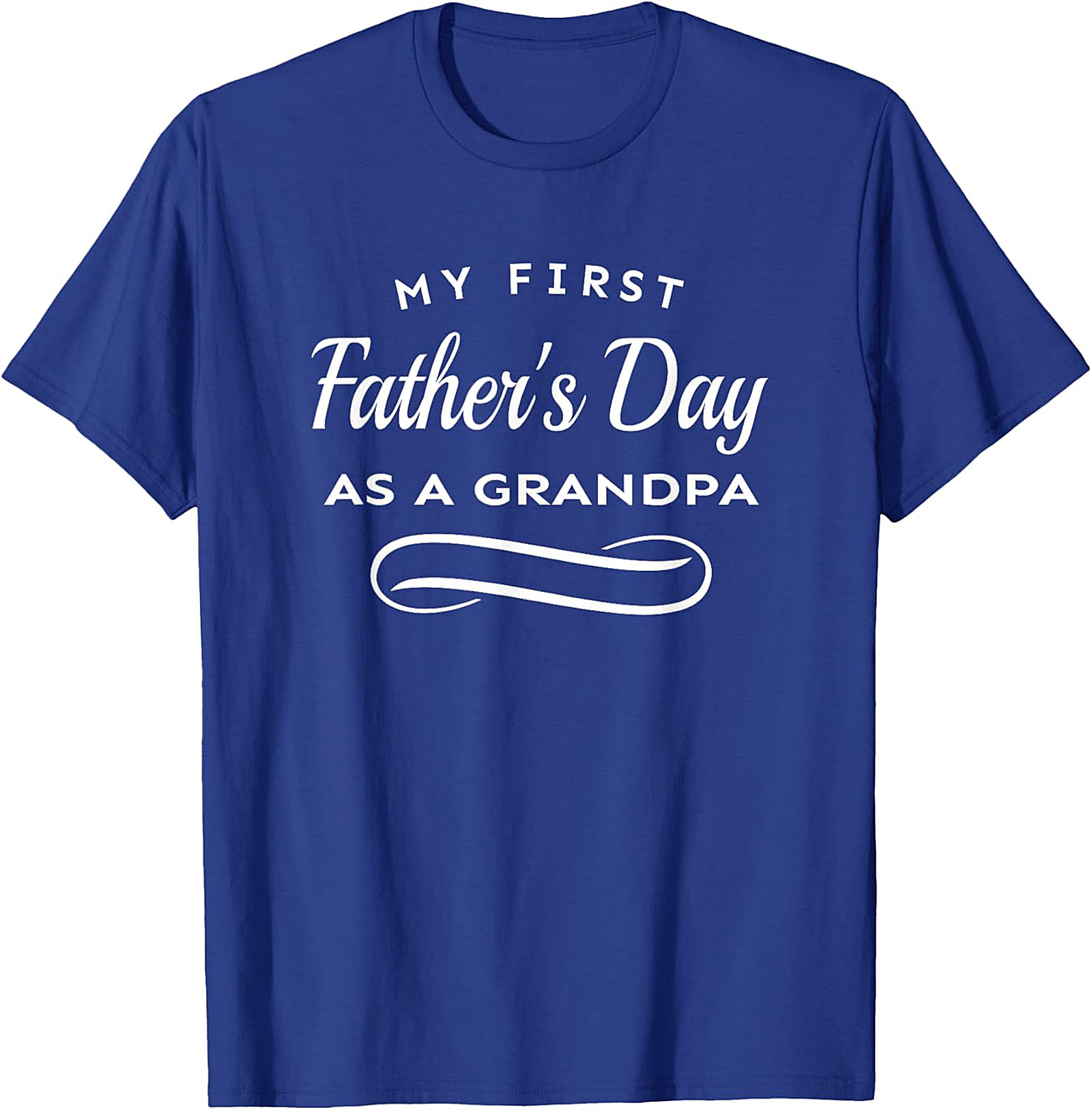 First Father's Day as a Grandpa T-Shirt | New Grandpa Gift