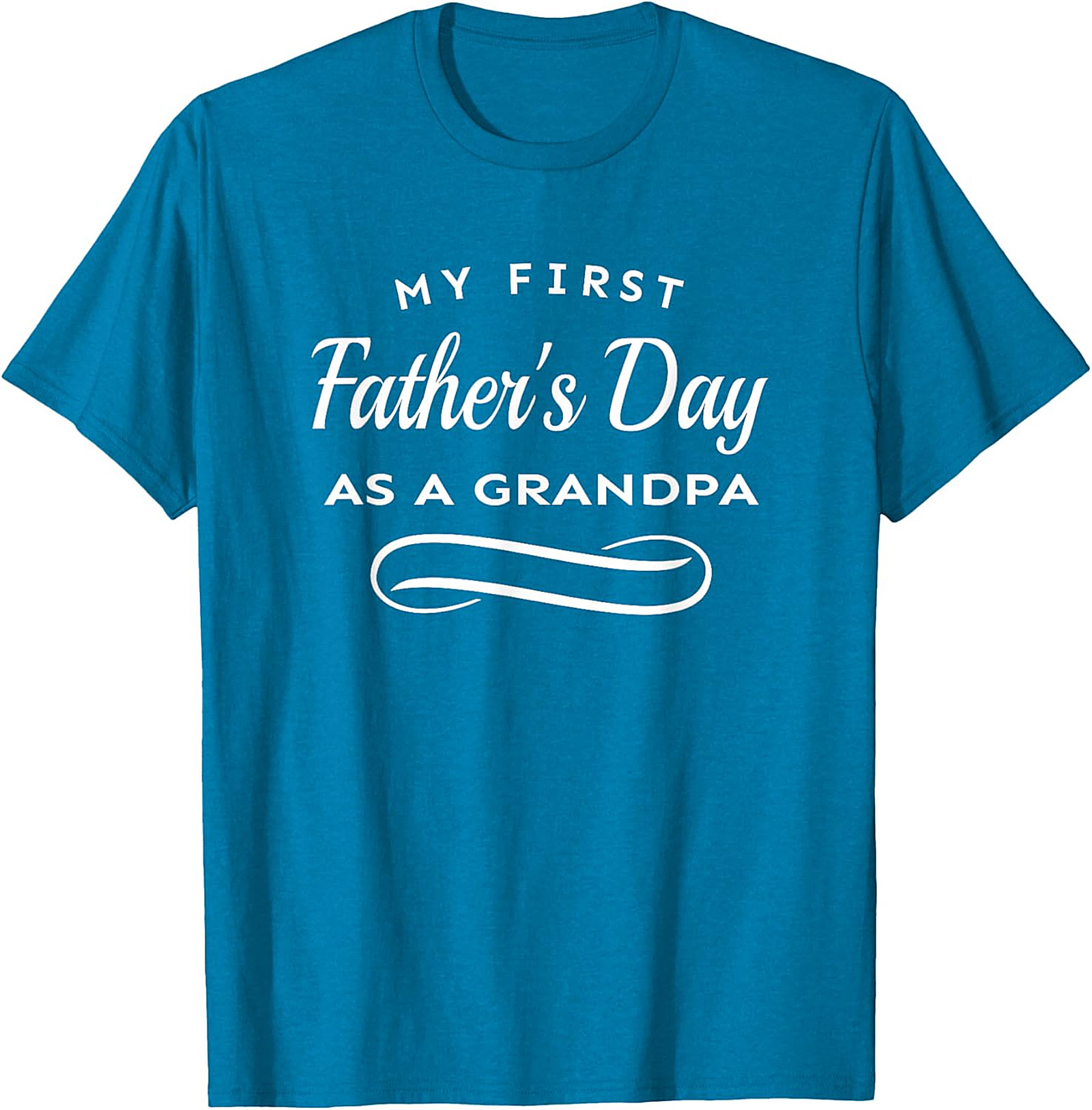 First Father's Day as a Grandpa T-Shirt | New Grandpa Gift