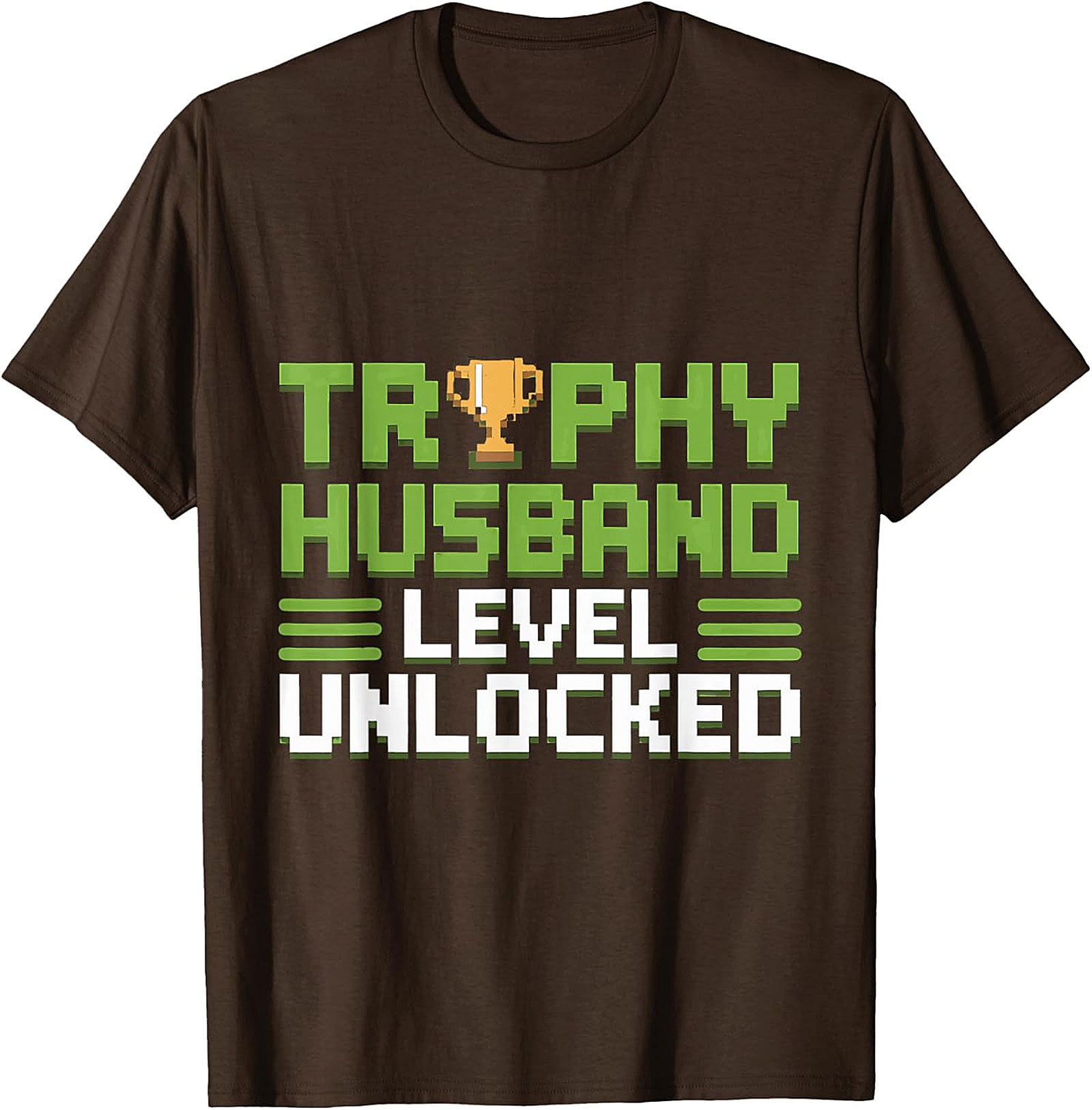 Trophy Husband Level Unlocked T-Shirt | Funny Gamer Tee