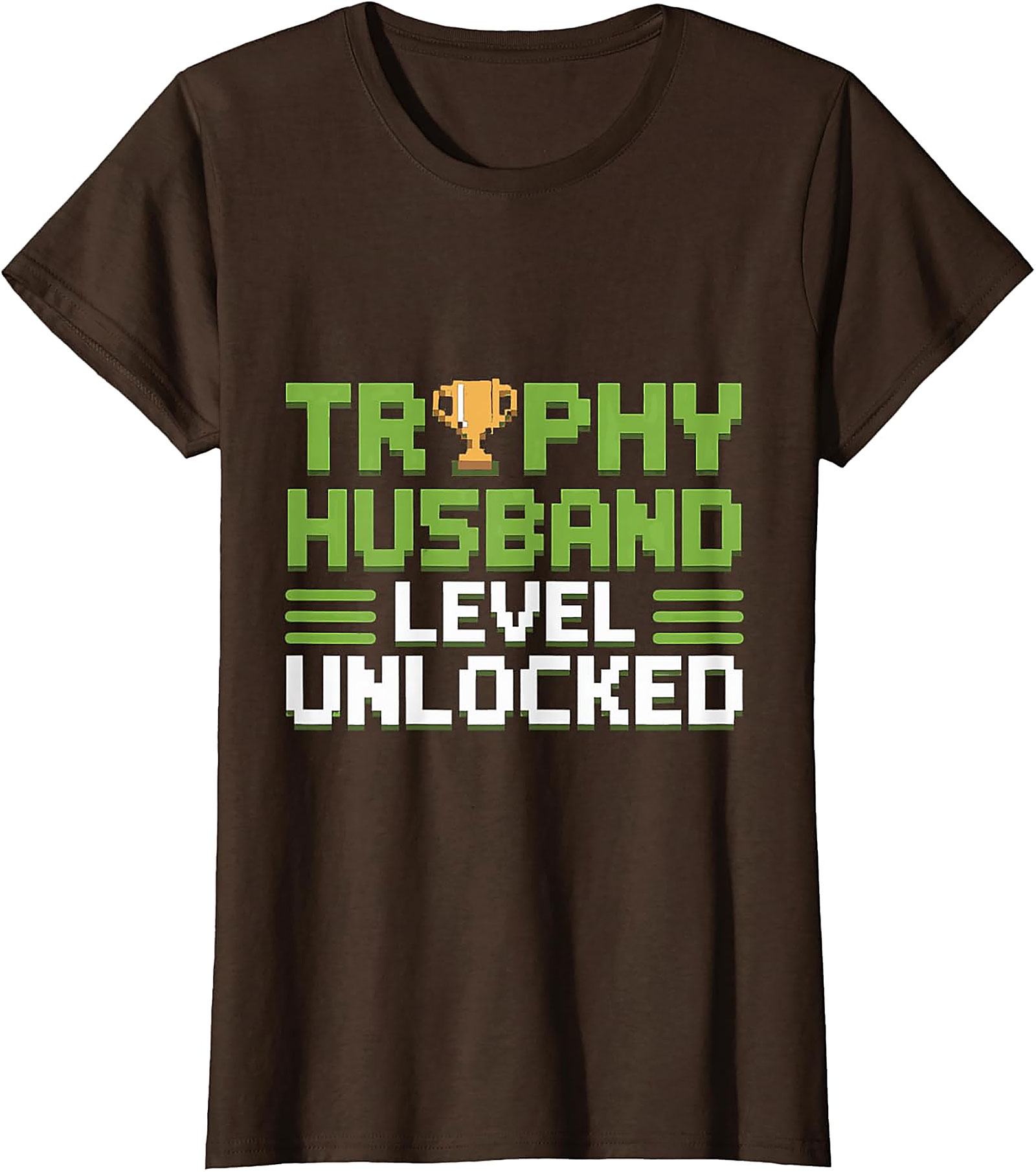 Trophy Husband Level Unlocked T-Shirt | Funny Gamer Tee