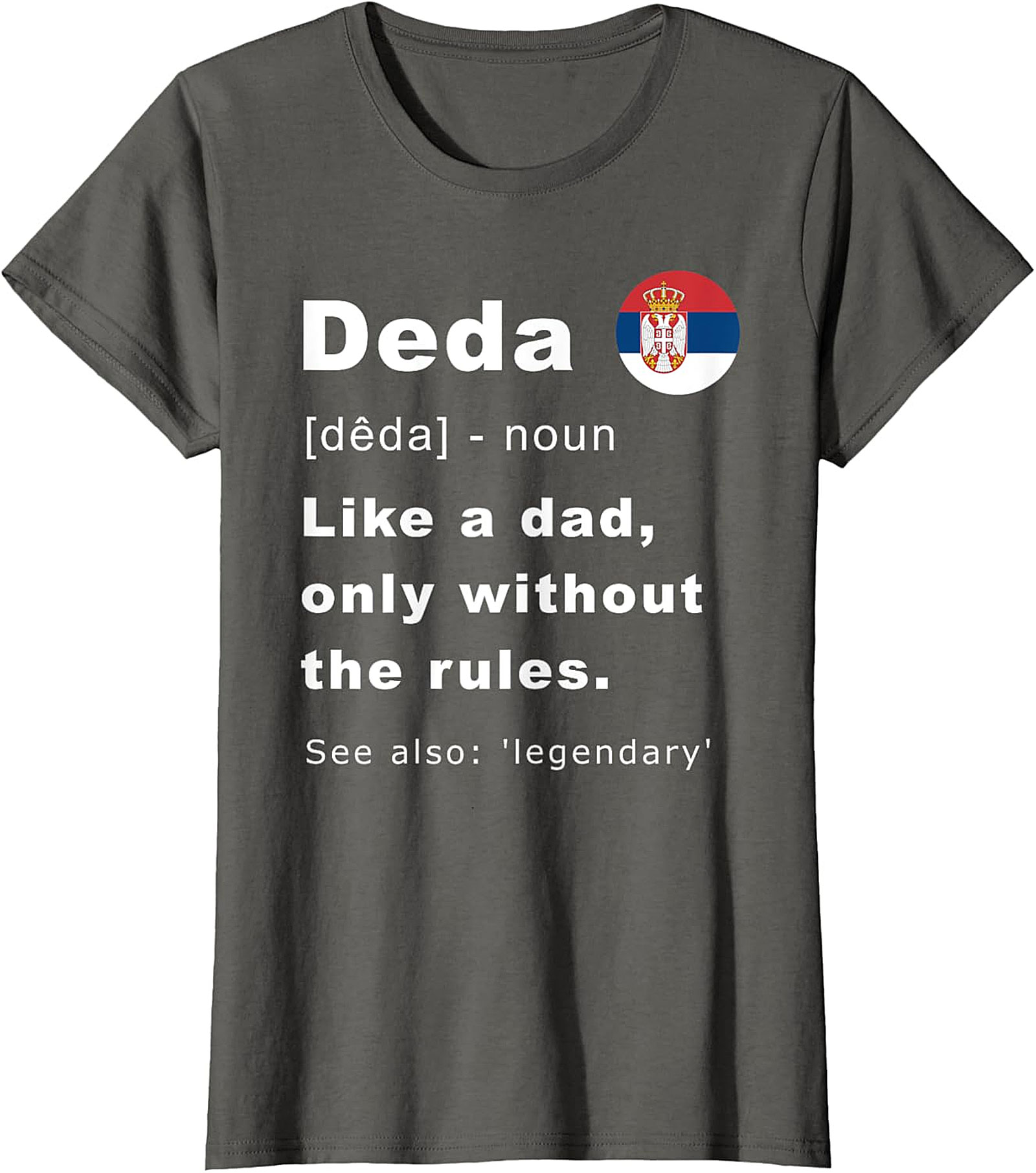Serbian Deda T-Shirt | Funny Serbian Grandpa Gift Tee