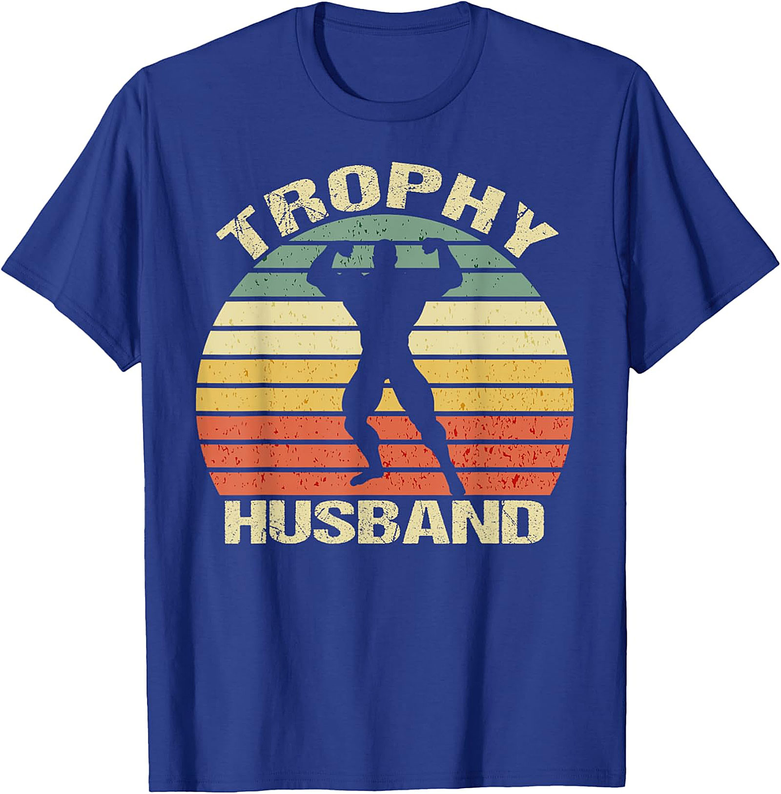 Retro Trophy Husband T-Shirt | Funny Graphic Tee for Men