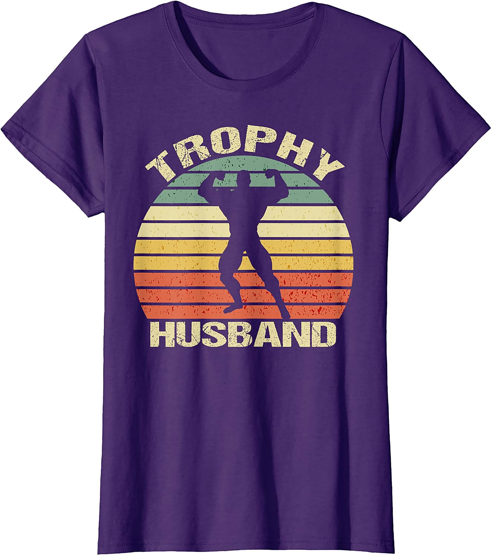 Retro Trophy Husband T-Shirt | Funny Graphic Tee for Men