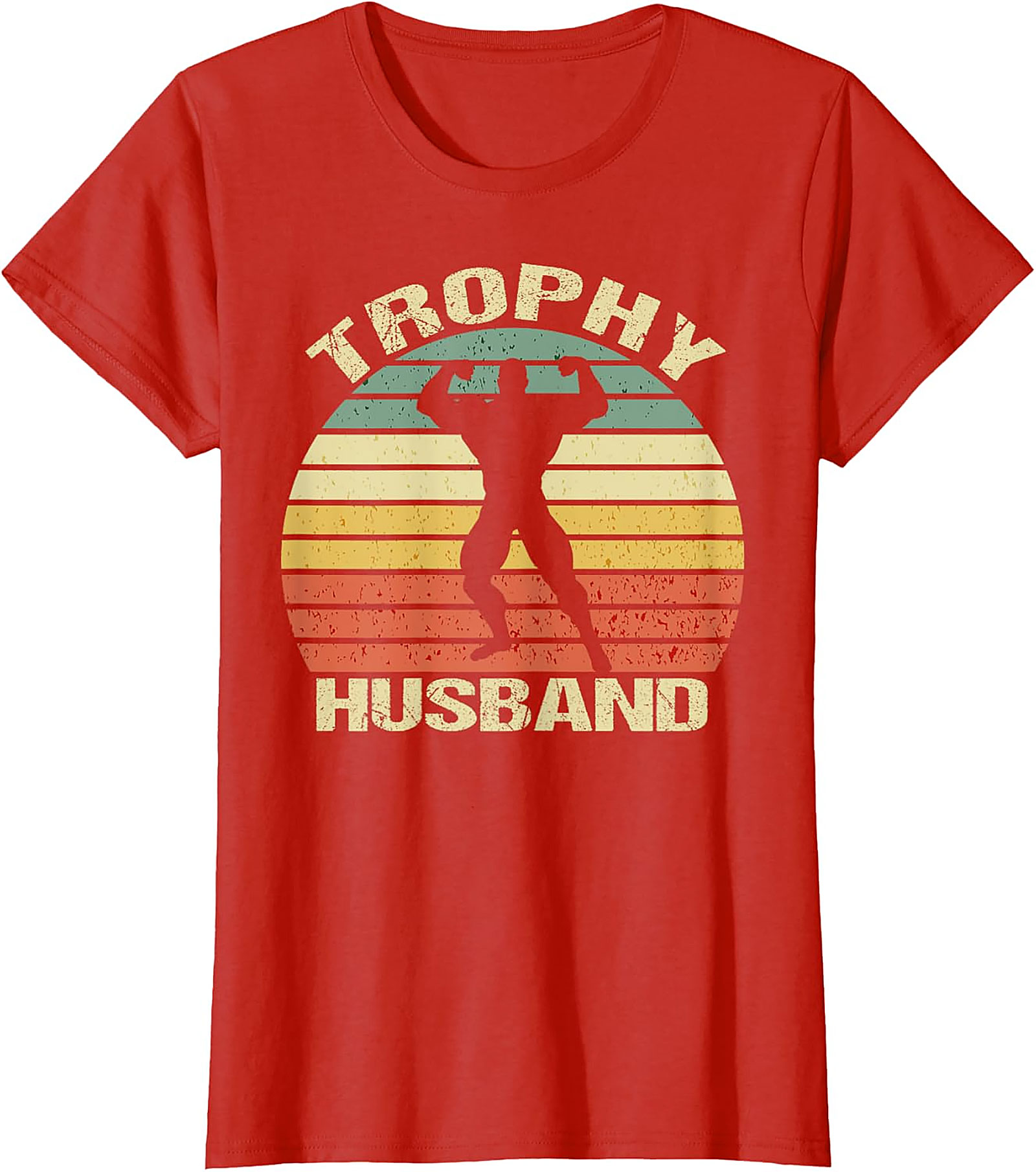 Retro Trophy Husband T-Shirt | Funny Graphic Tee for Men