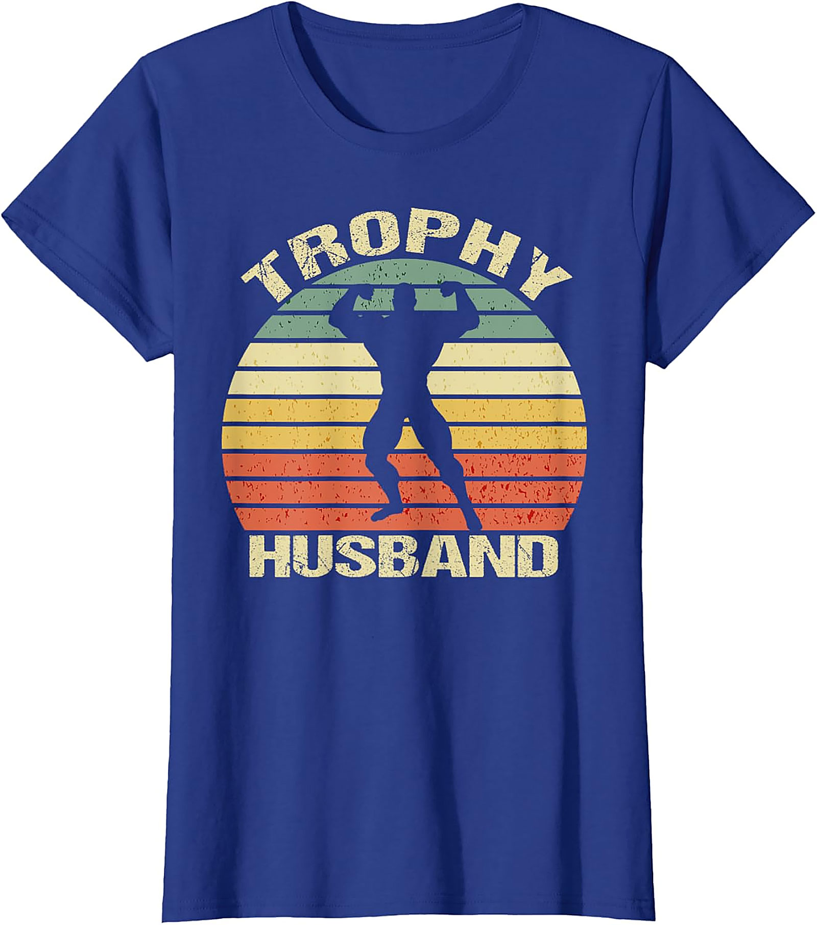 Retro Trophy Husband T-Shirt | Funny Graphic Tee for Men